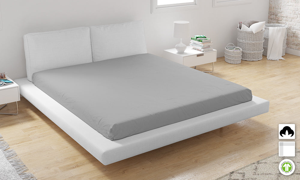 Drap Housse Coton Biologique 160x200cm