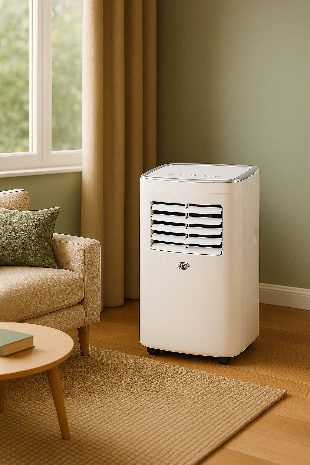 Climatiseur Mobile Compact Blanc 8000BTU Classe A