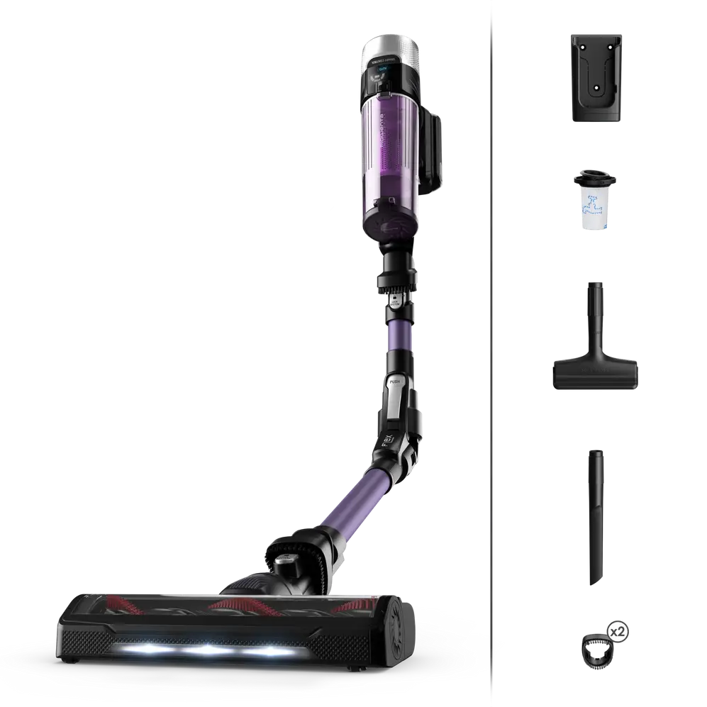 Rowenta Aspirateur Balai RH2039WO X-Force Flex 9.60 kit allergie