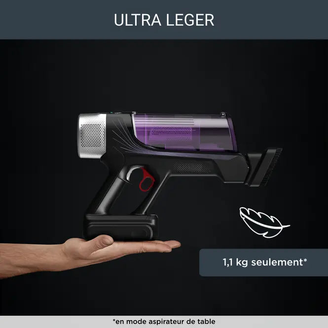 Rowenta Aspirateur Balai RH2039WO X-Force Flex 9.60 kit allergie