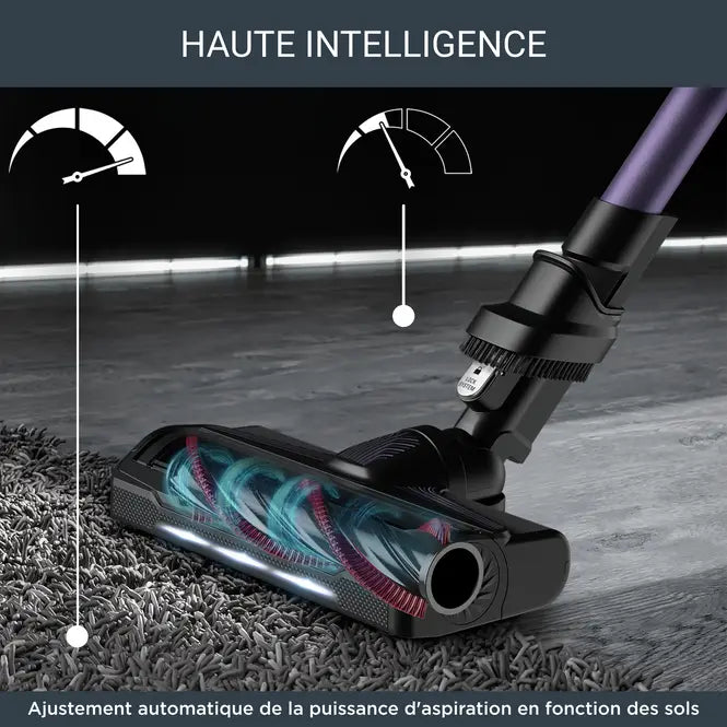 Rowenta Aspirateur Balai RH2039WO X-Force Flex 9.60 kit allergie