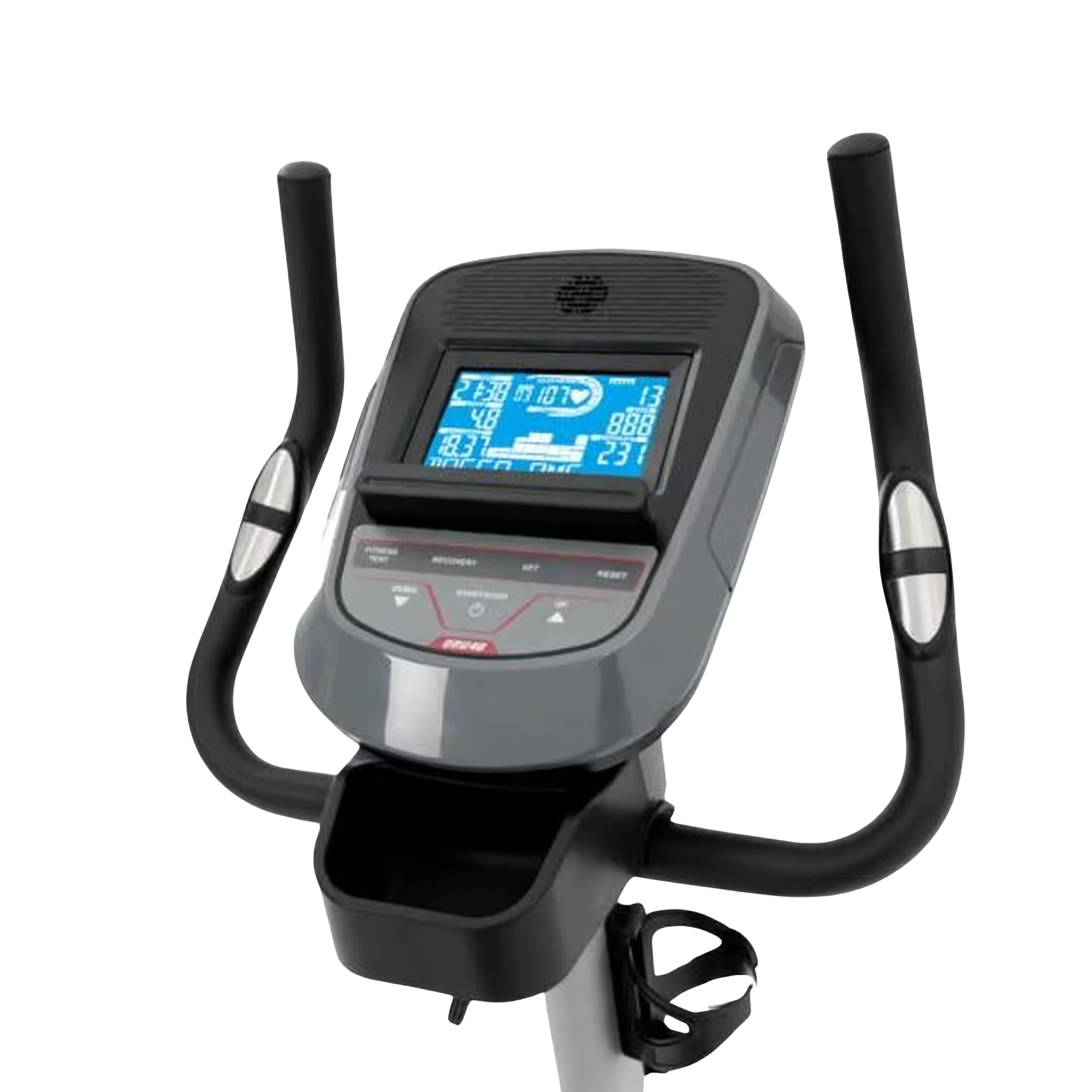 Vélo d'appartement et de fitness - Ergomètre - SPIRIT - Modèle DBU40 - Écran LCD - 10 Programmes