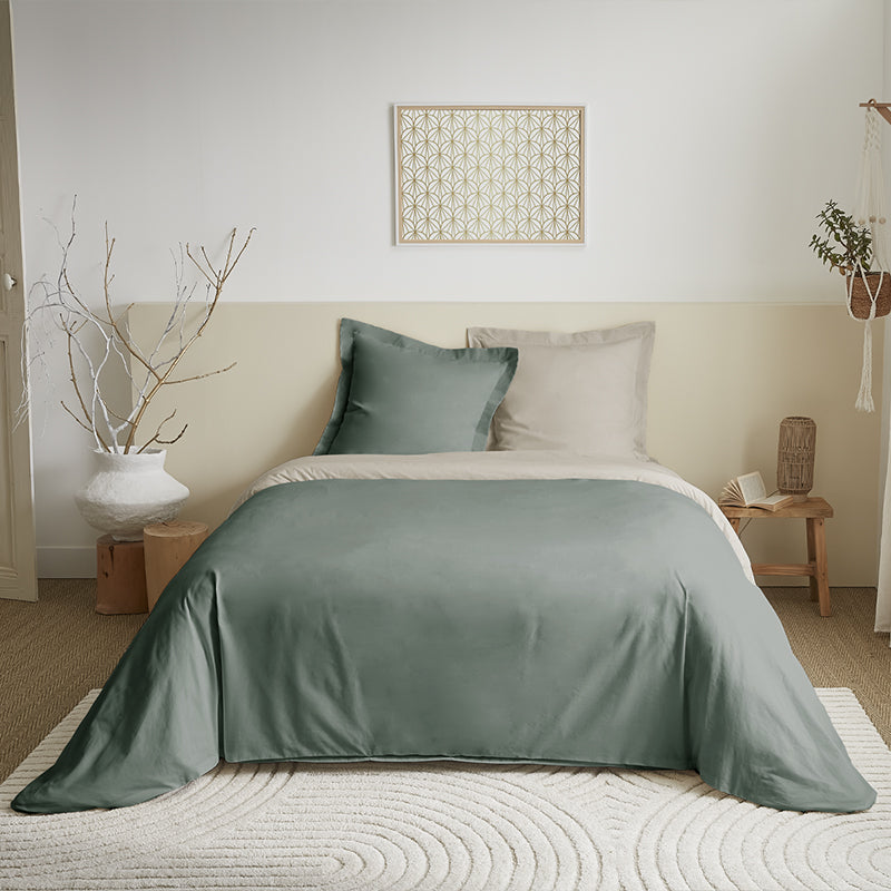 Pack Complet Housse de couette Imprimé 240 x 220 cm - Drap housse 140 x 190 cm 9 modèles au choix