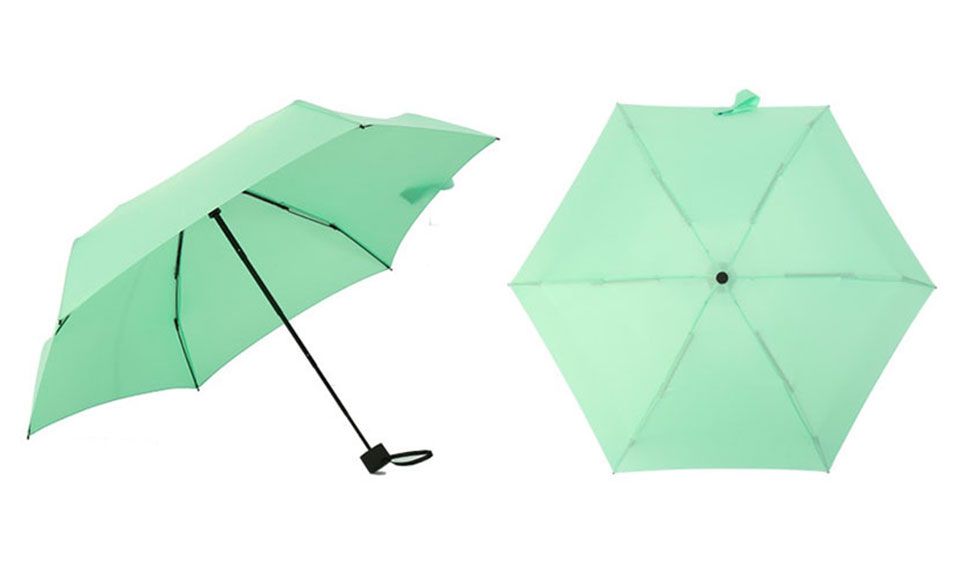Mini-Parapluie pliable Vert