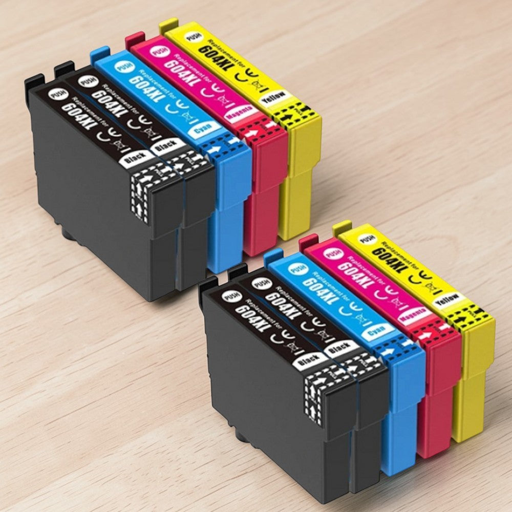 Pack de Cartouches 604 XL Compatibles pour Imprimante EPSON 604 XL