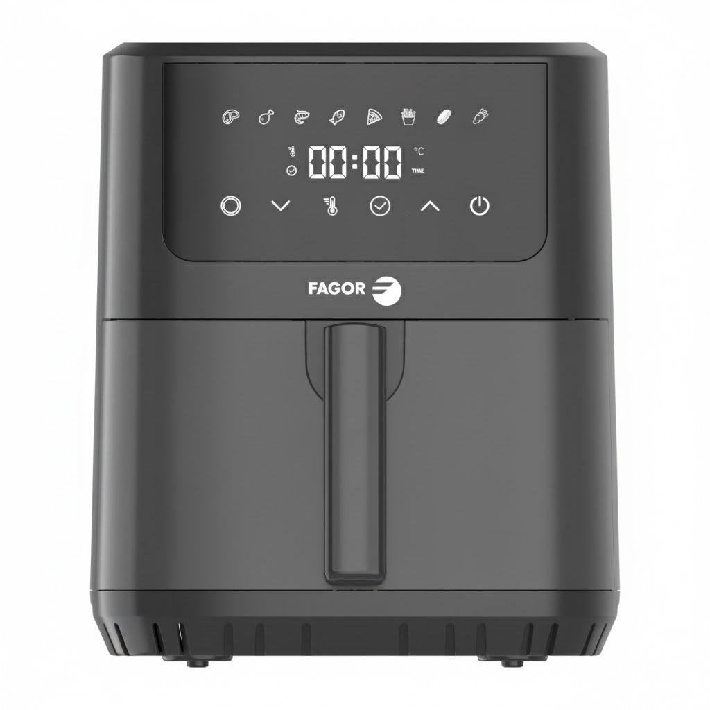 Friteuse à air chaud Air fryer 6,5L 1600W Noir
