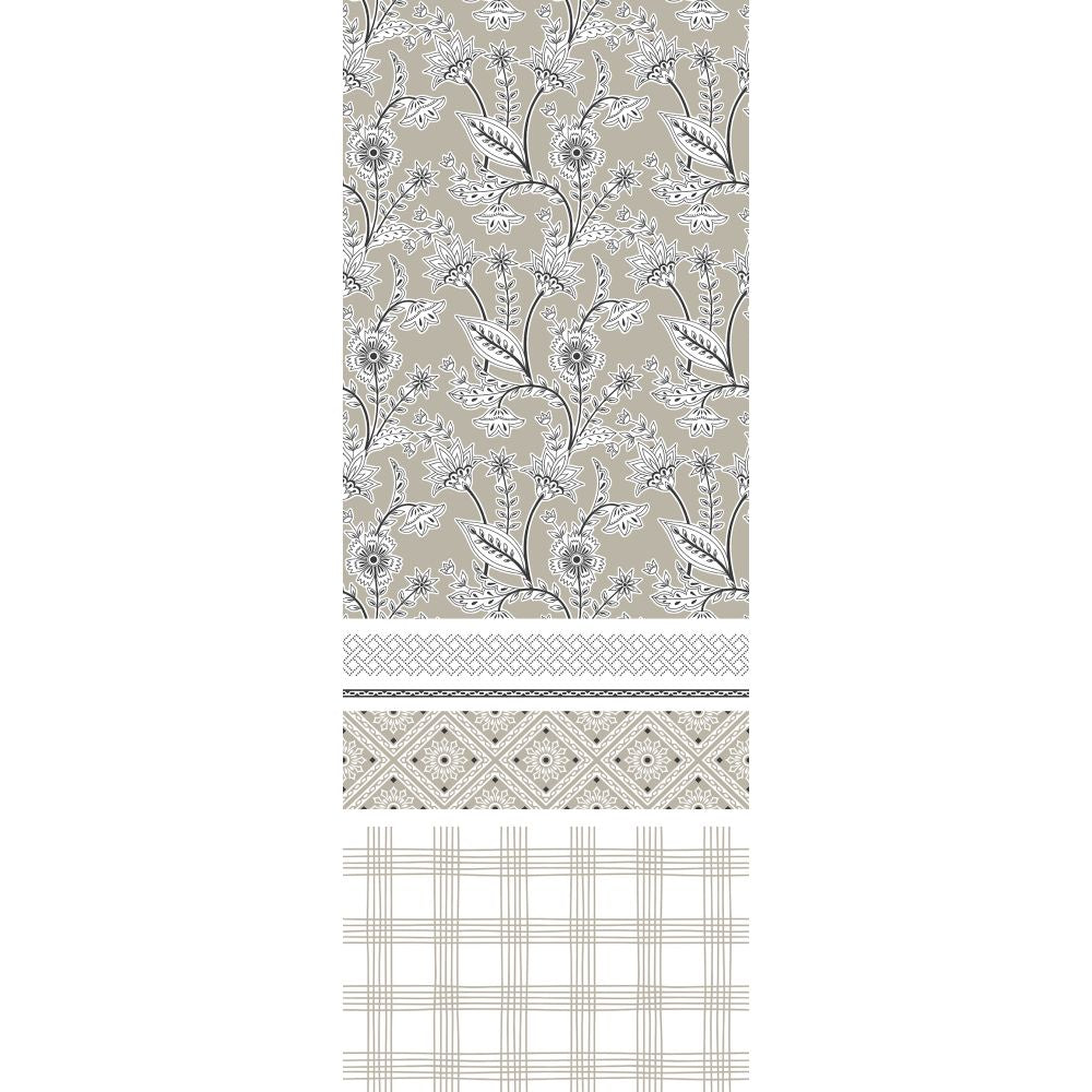 Pack Complet Housse de couette Imprimé 240 x 220 cm - Drap housse 140 x 190 cm 5 modèles au choix
