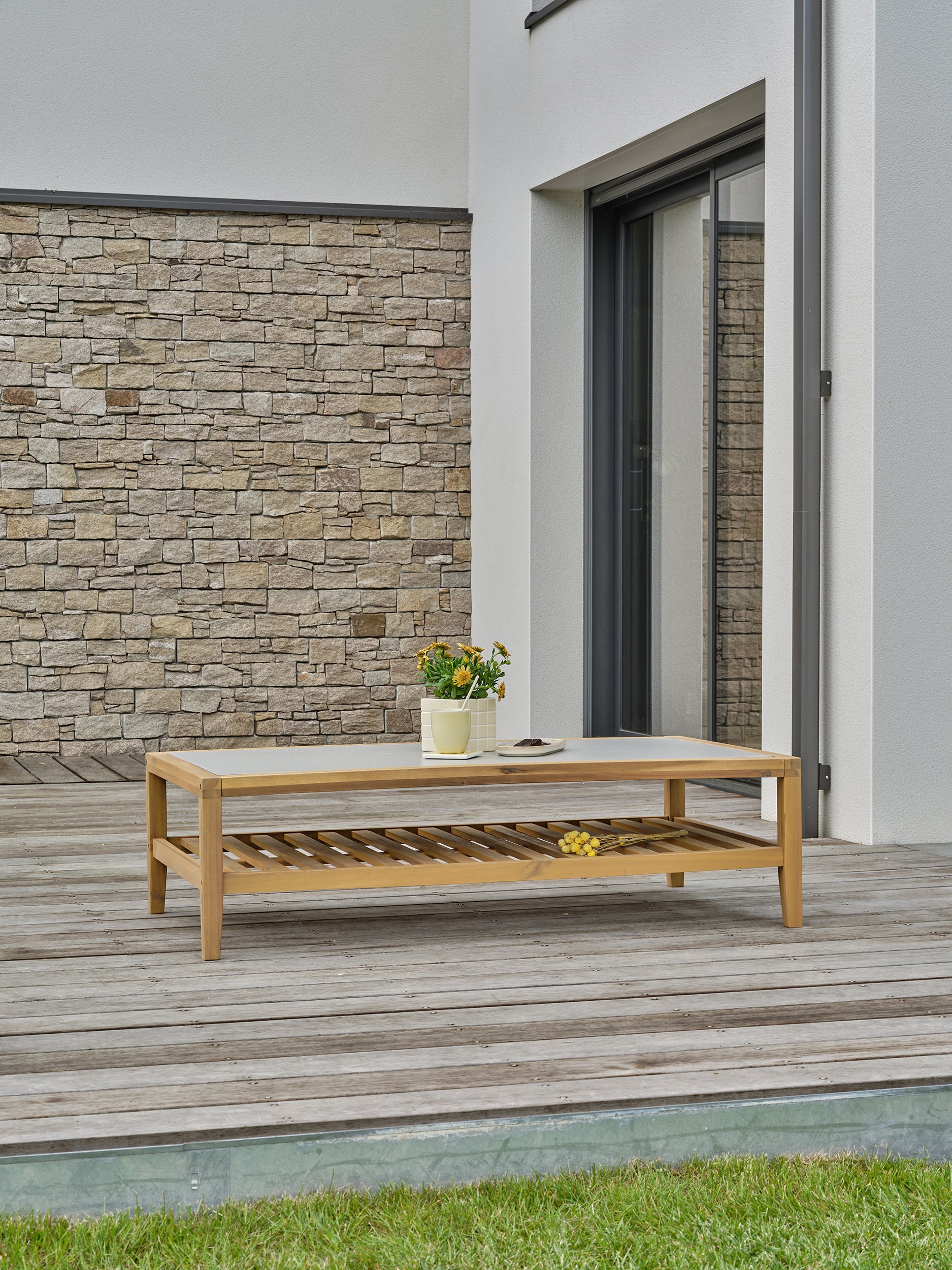 Salon bas de jardin Funa - Acacia