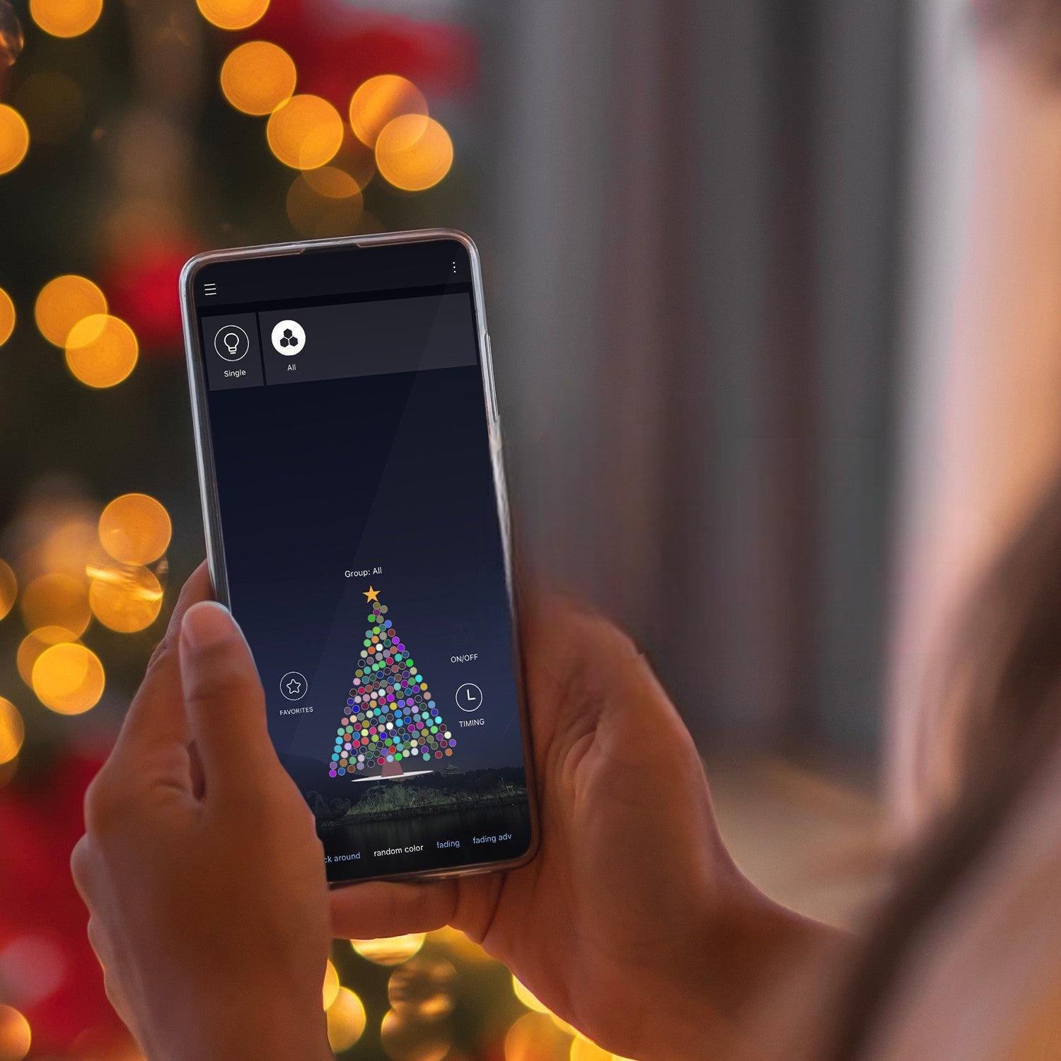 Guirlande lumineuse RGB - 160 LED