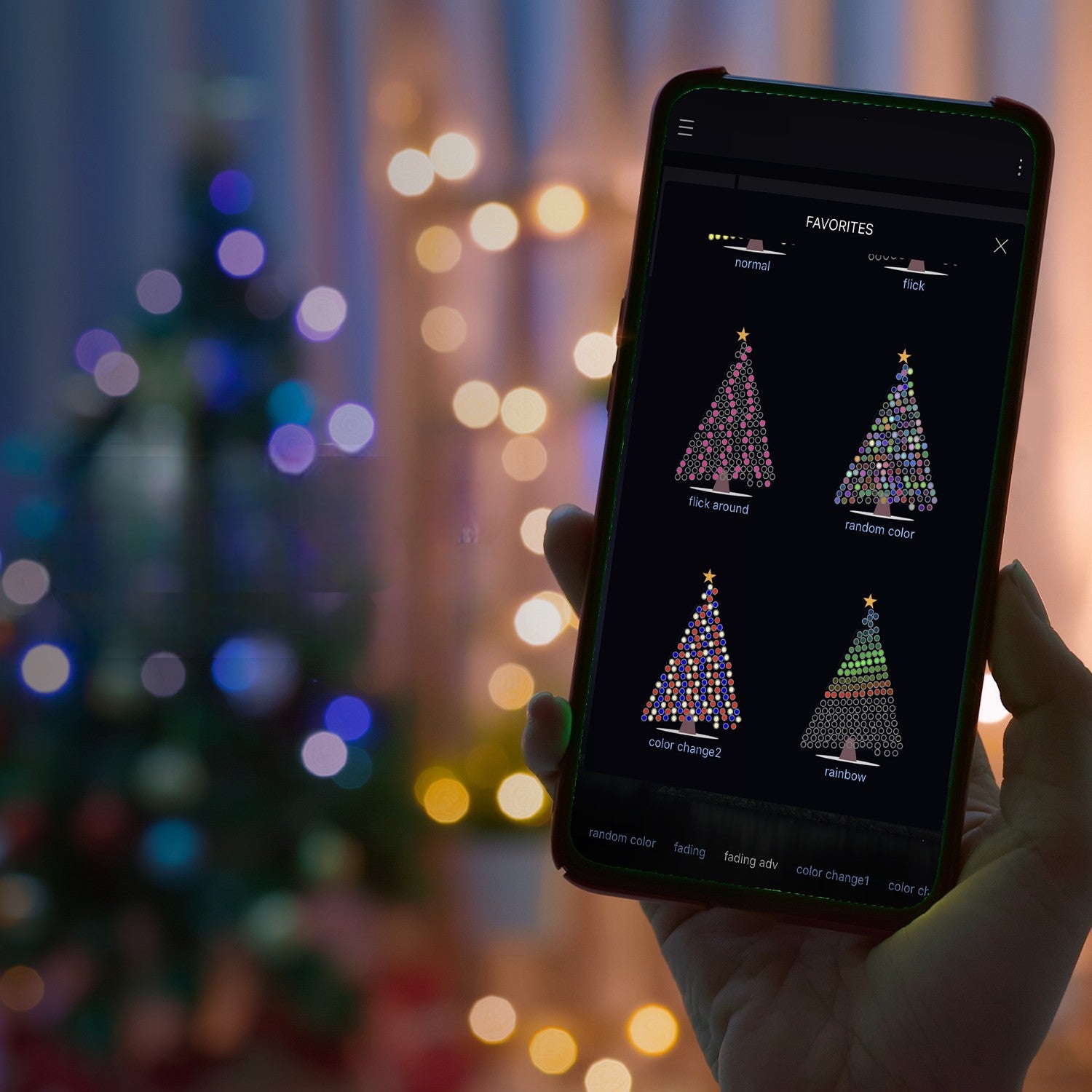 Guirlande lumineuse RGB - 160 LED