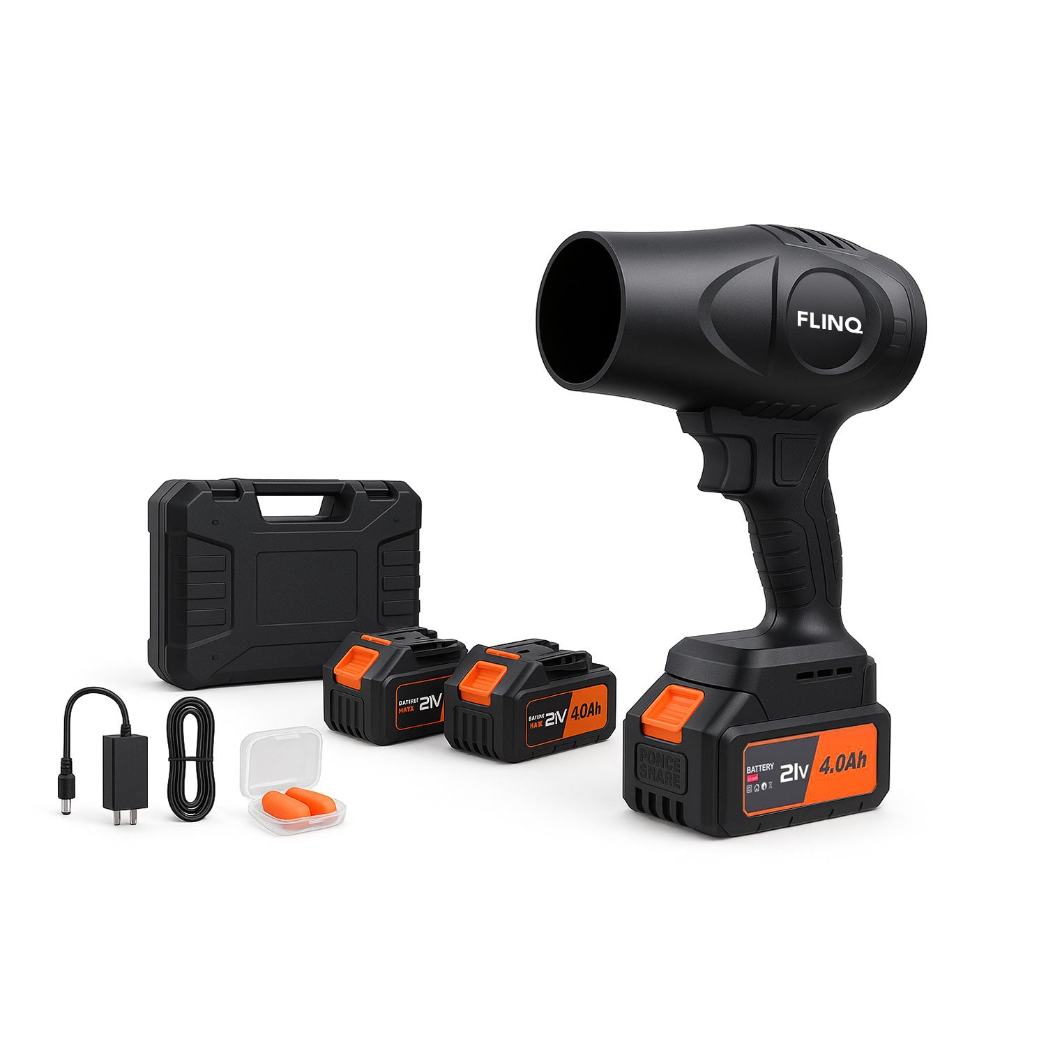 FlinQ - Souffleur à main portable à batterie Premium