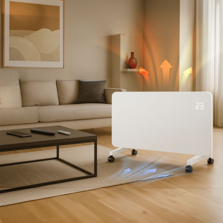 Convecteur intérieur intelligent 1000 W - Blanc
