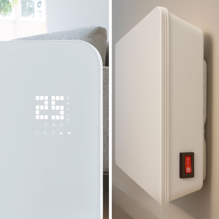 Convecteur intérieur intelligent 1000 W - Blanc