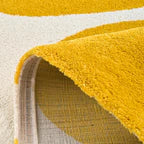 Tapis jaune - Groovy
