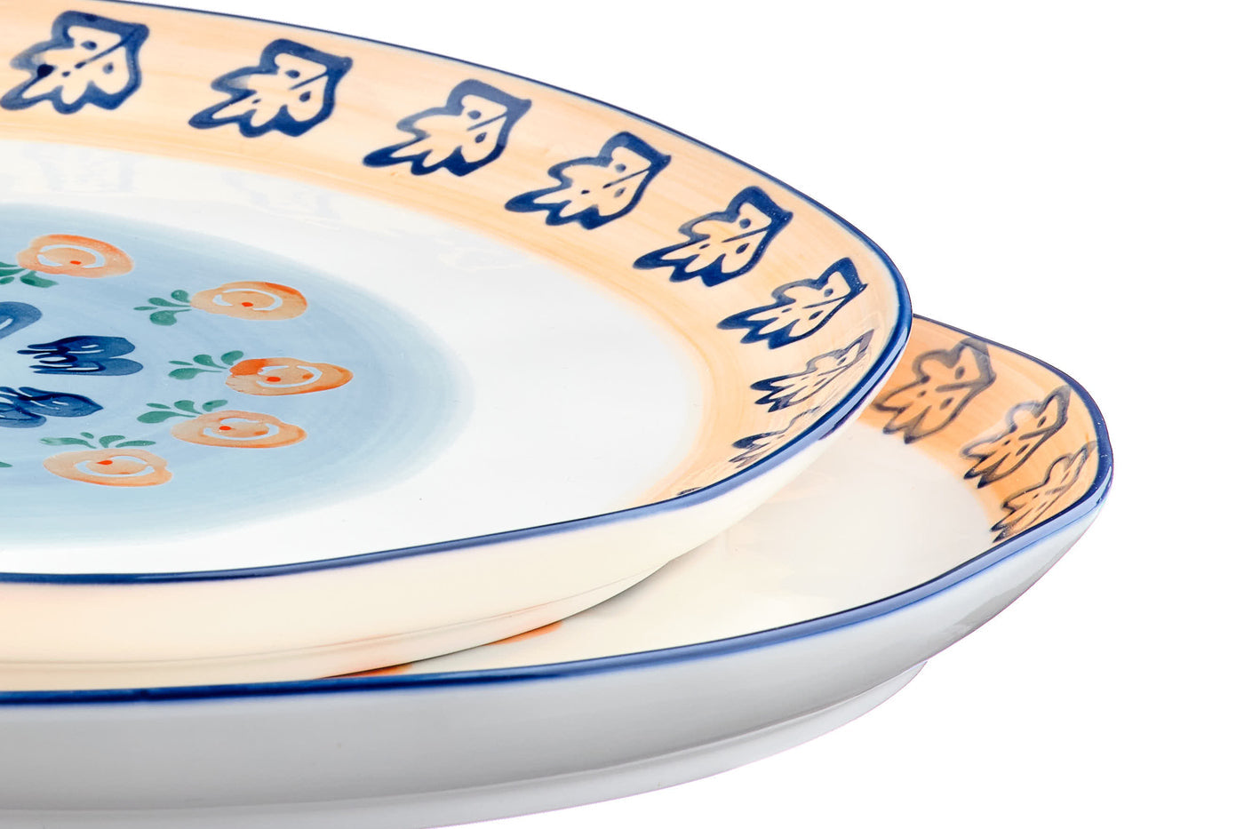 Plateau de service NAPOLI Ø30cm - 2 pièces - AGRUMI