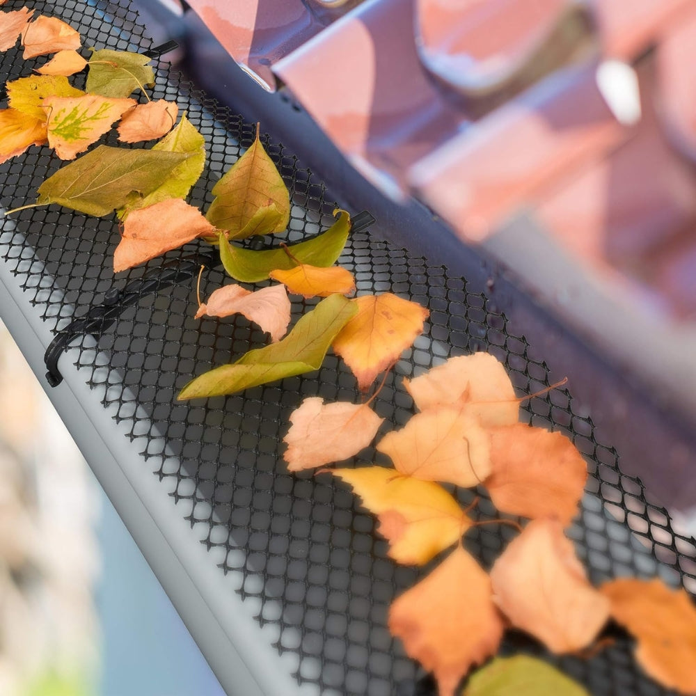 Grillage de Protection en Mailles Fines pour Gouttière 15cm x 6M