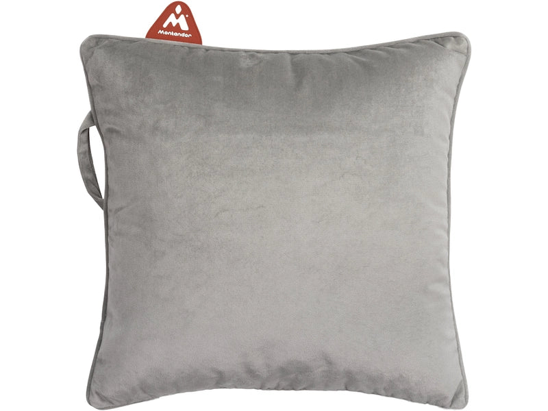 Pack de 2 coussins chauffants PAD (insert thermique à usage unique) - Velours gris champagne