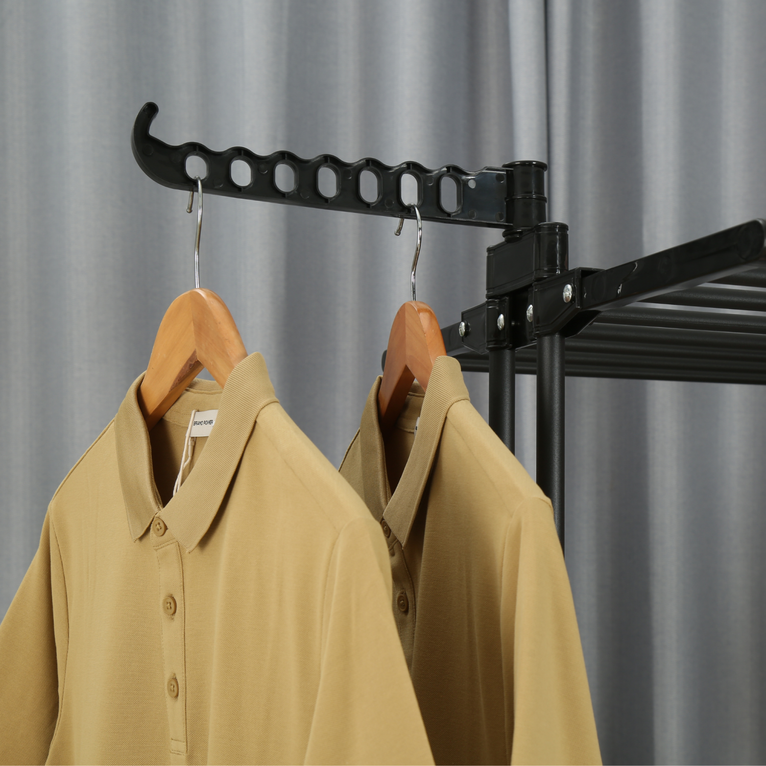 Séchoir multifonctions 20m d'étendage Noir