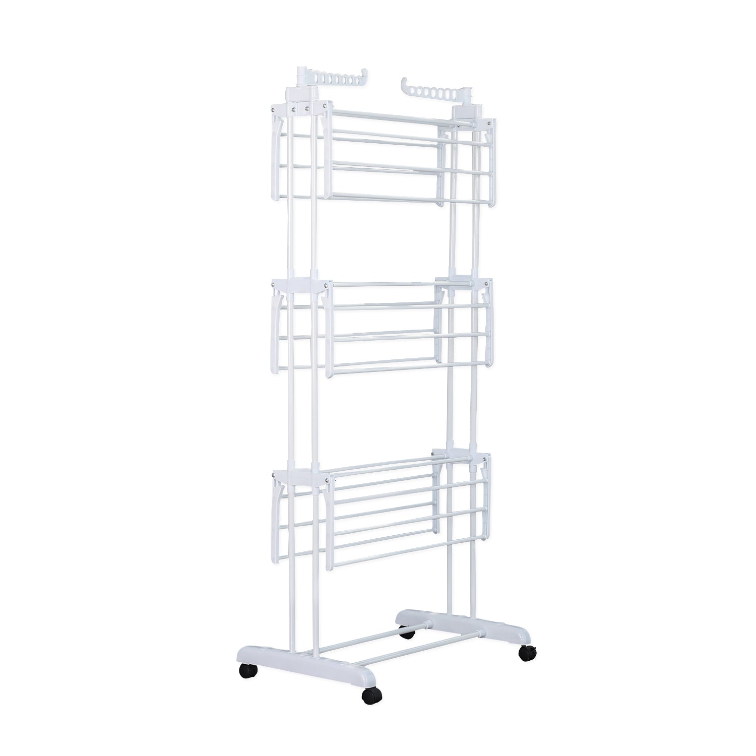 Séchoir multifonctions 20m d'étendage Blanc