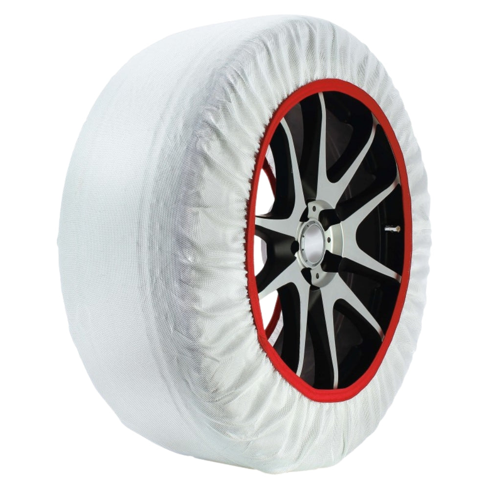 Paire de Chaussettes à Neige HUSKY Pneus Taille XL – Adhérence Neige et Verglas, Compatibles ABS, Lavables à 30º