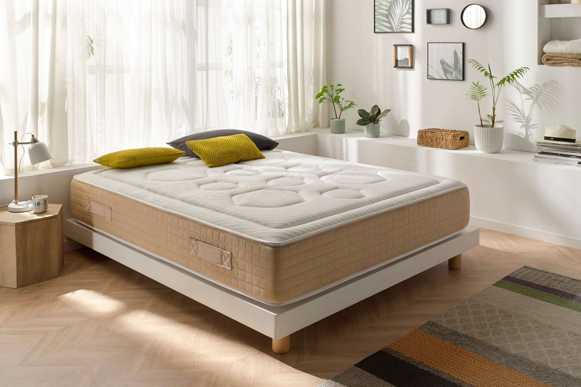 Matelas HEXAFLEX BAGGED SPRINGS GEL 28 cm