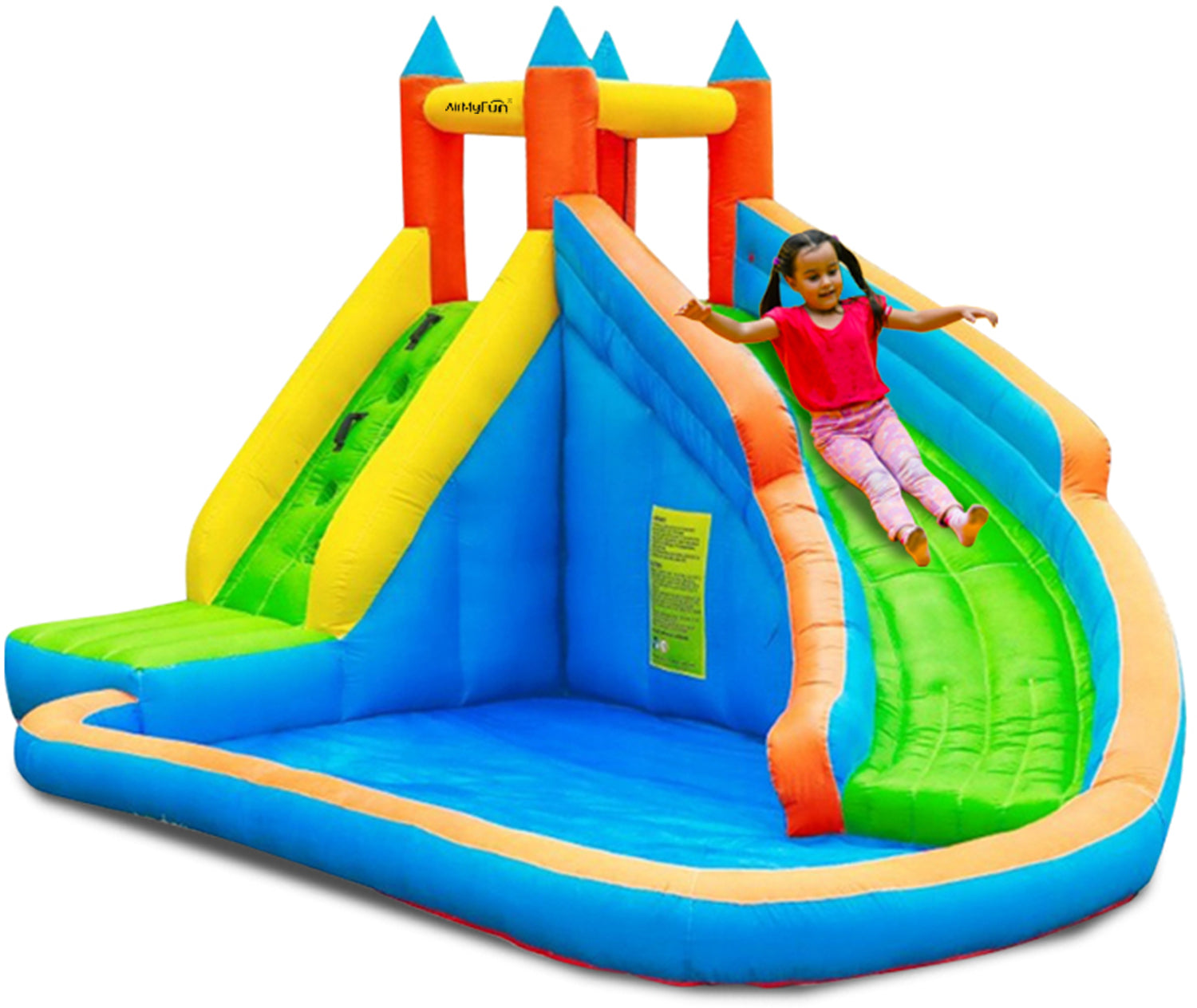 Chateau gonflable 400 x 300 x 250cm - Jungle Aquatique