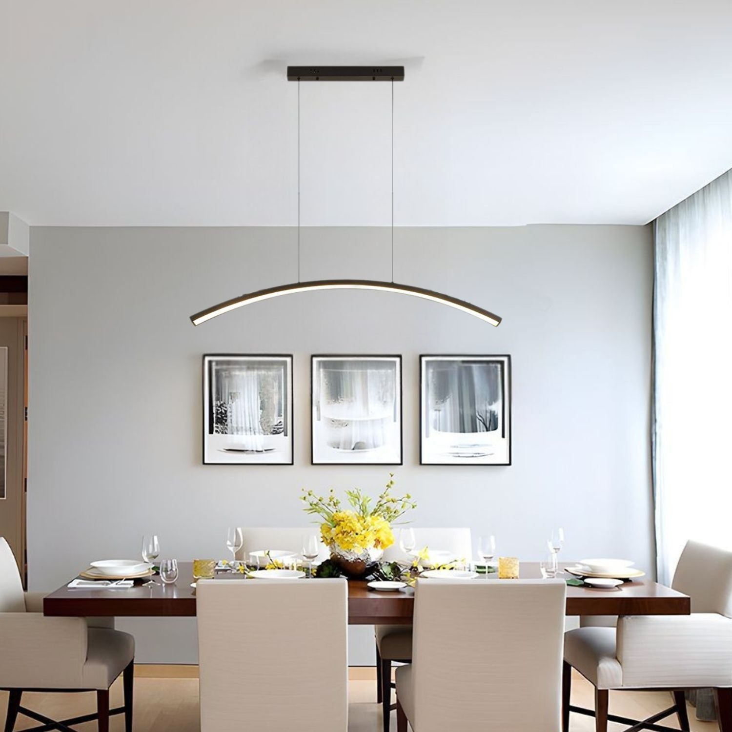Suspension dimmable Keula noire