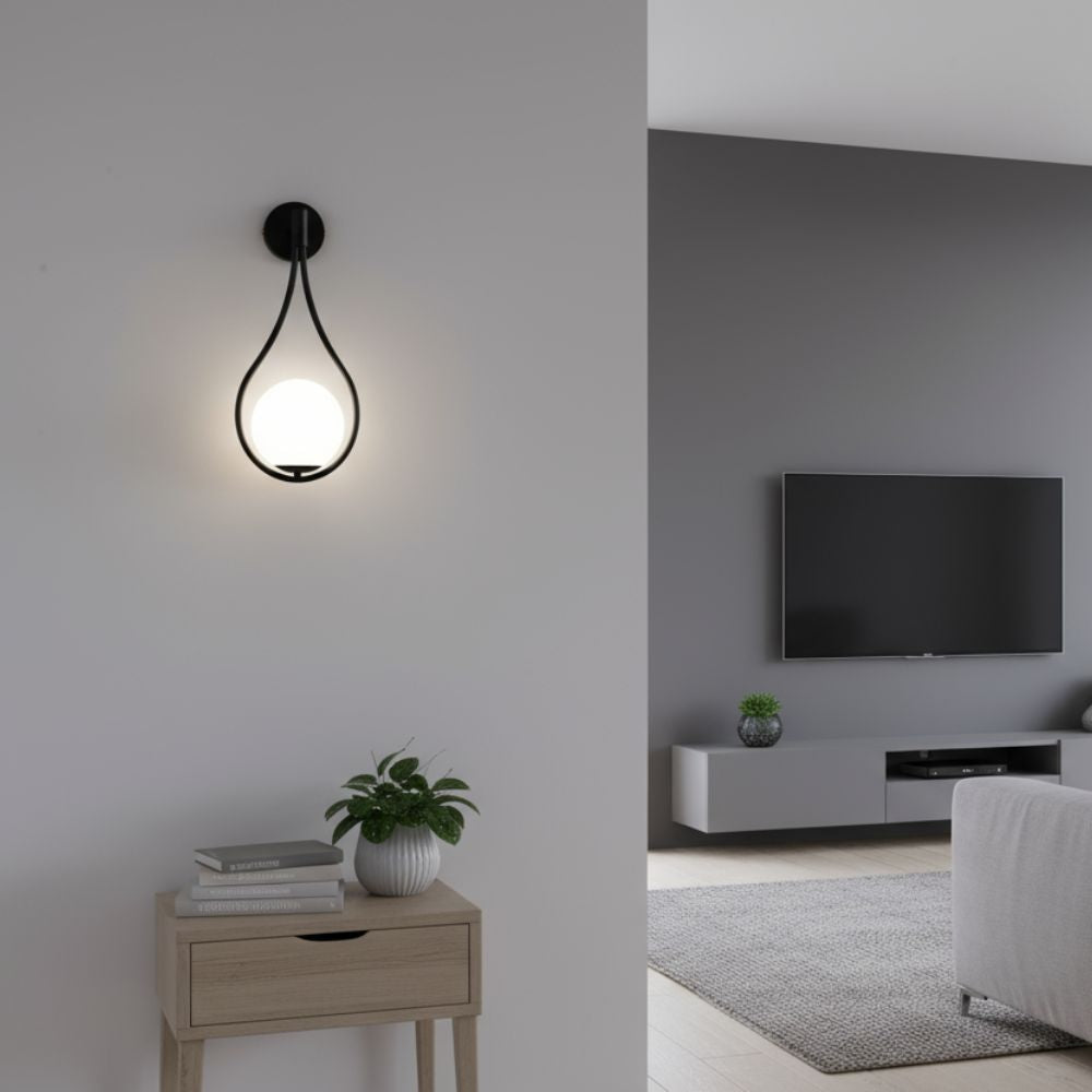 Lampe murale Klok