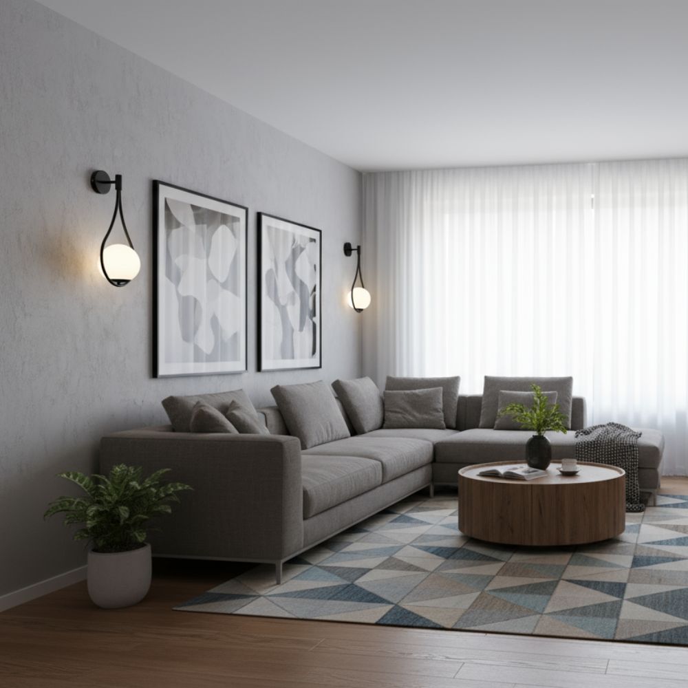 Lampe murale Klok
