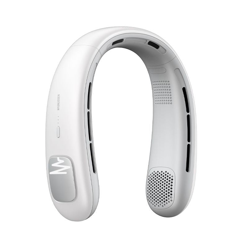 Ventilateur portable de cou blanc medium