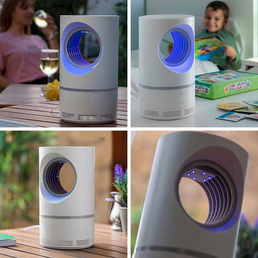 Lampe Aspirante Anti-Moustiques et Nuisibles