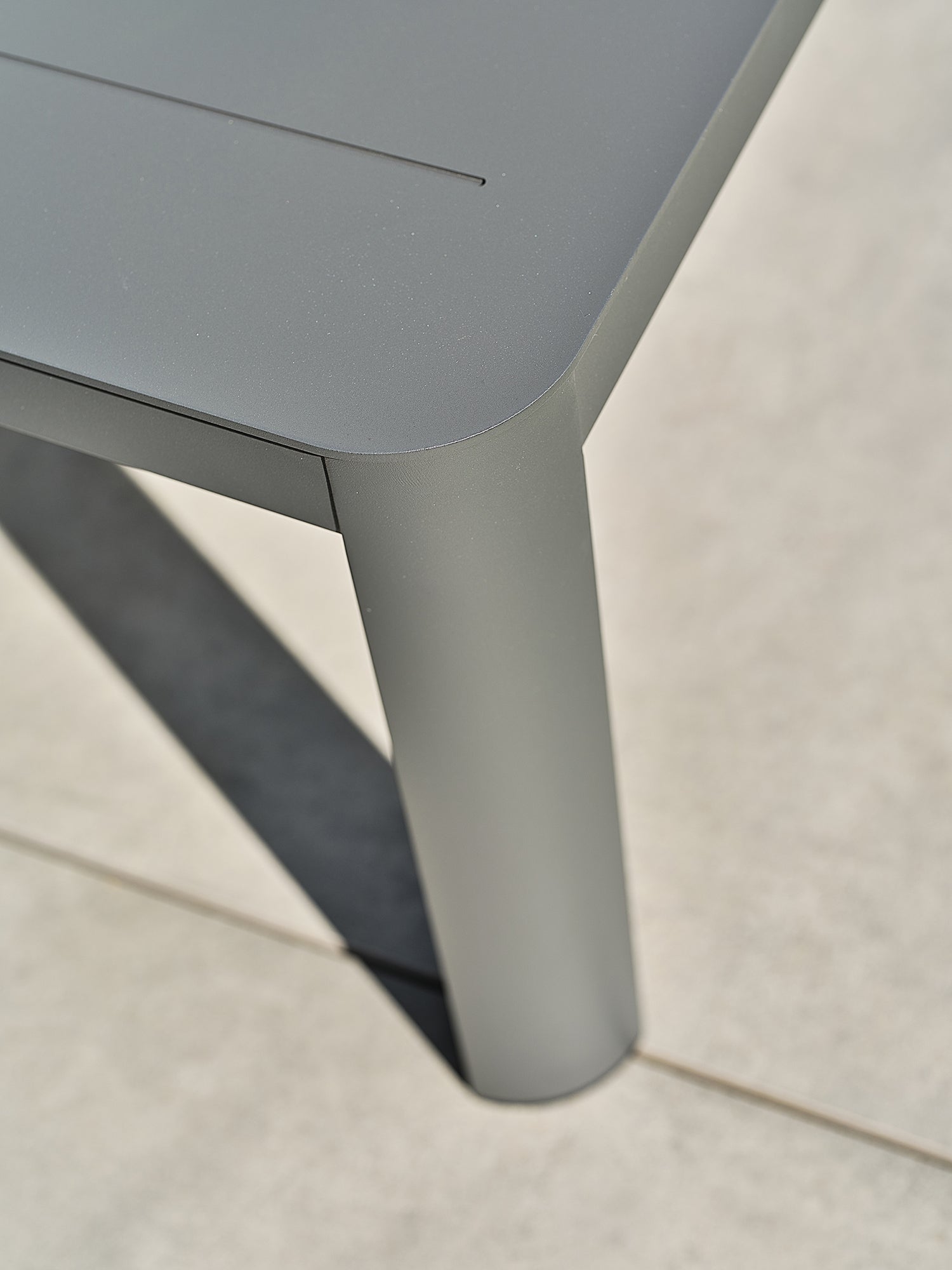 Salon bas de jardin Kelia - Gris anthracite