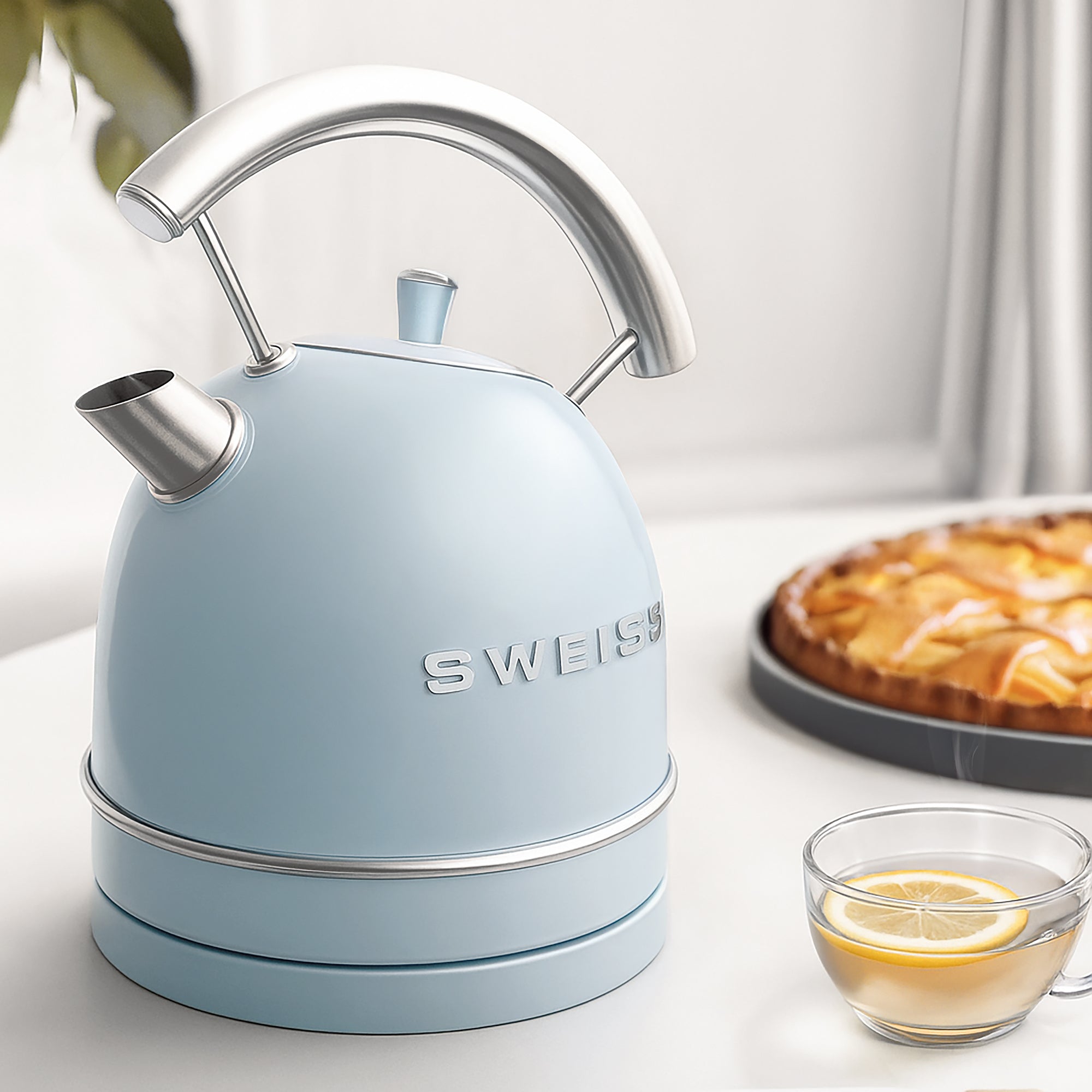 Bouilloire vintage Bleu