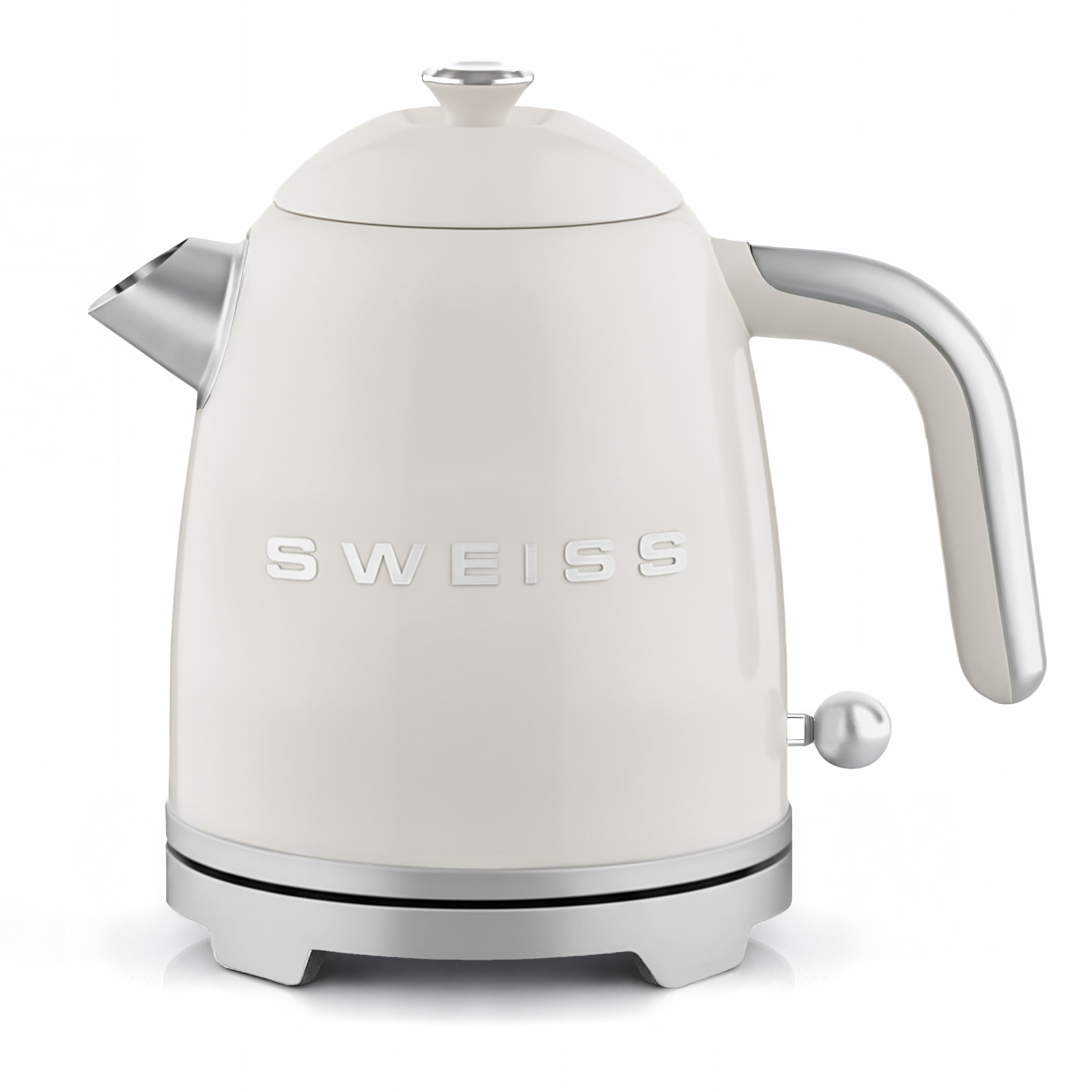 Bouilloire vintage 1L beige