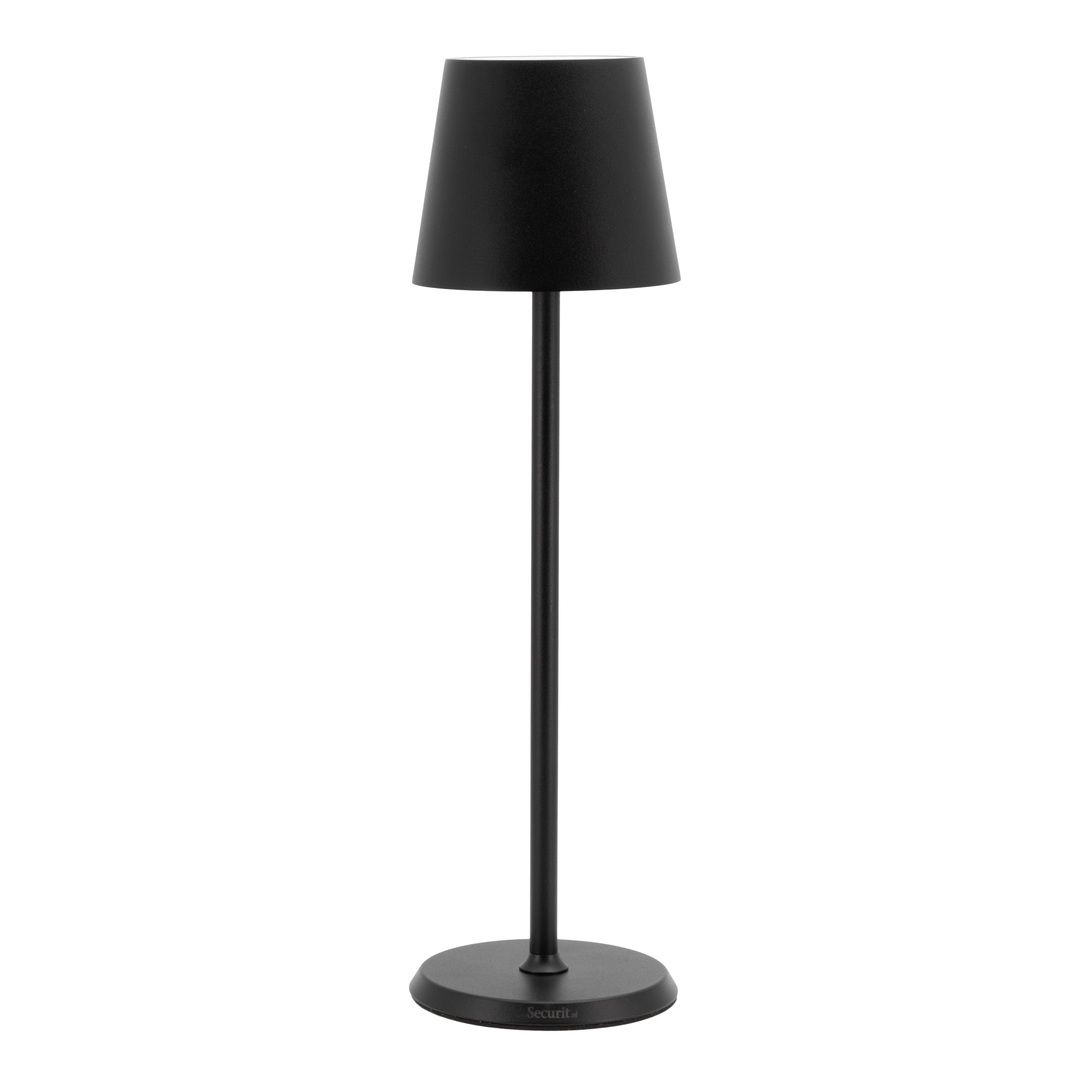 Pack 2 Lampes de table LED sans fil rechargeable Féline - noires - intérieur & extérieur