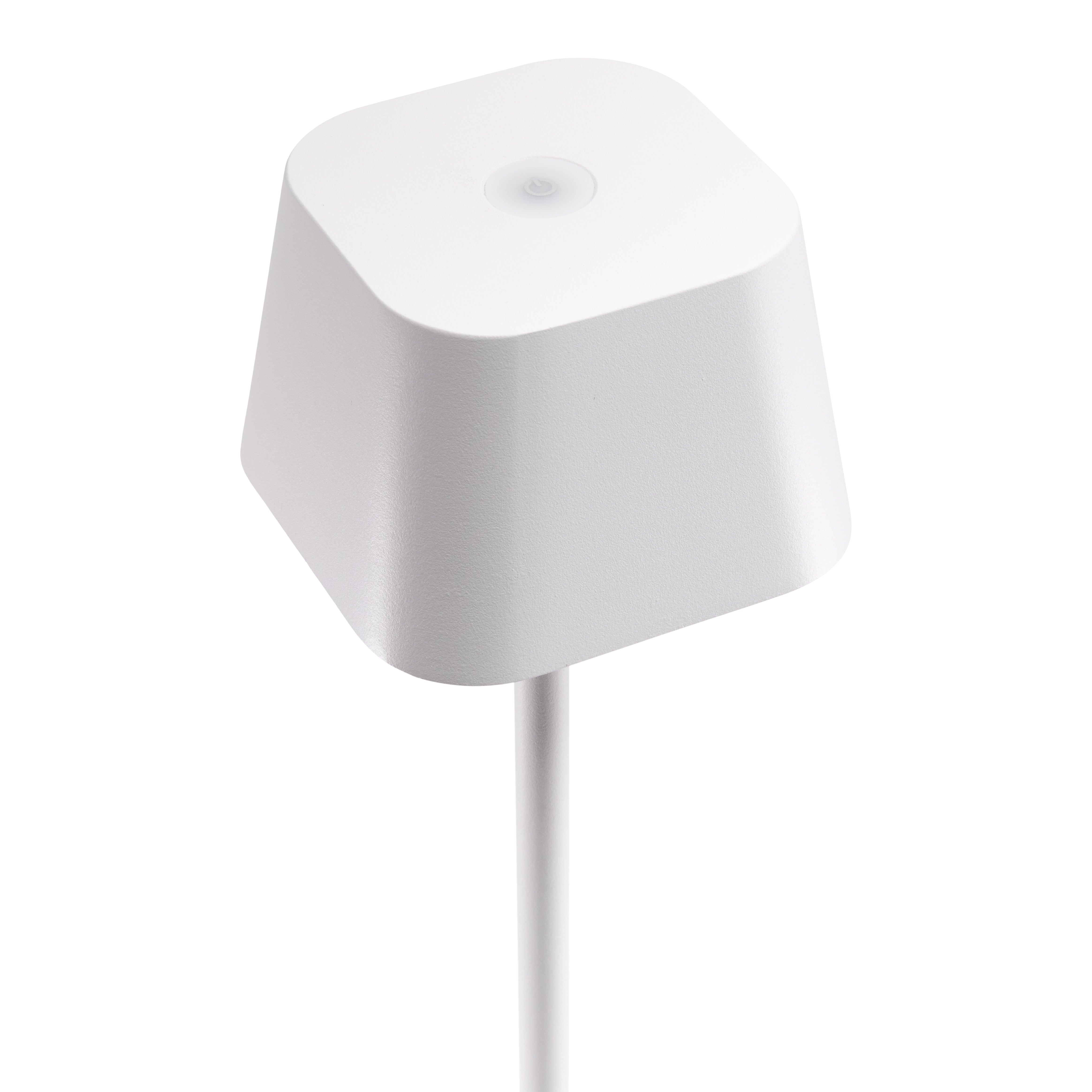Lampe de table LED sans fil rechargeable Georgina - blanche - intérieur & extérieur
