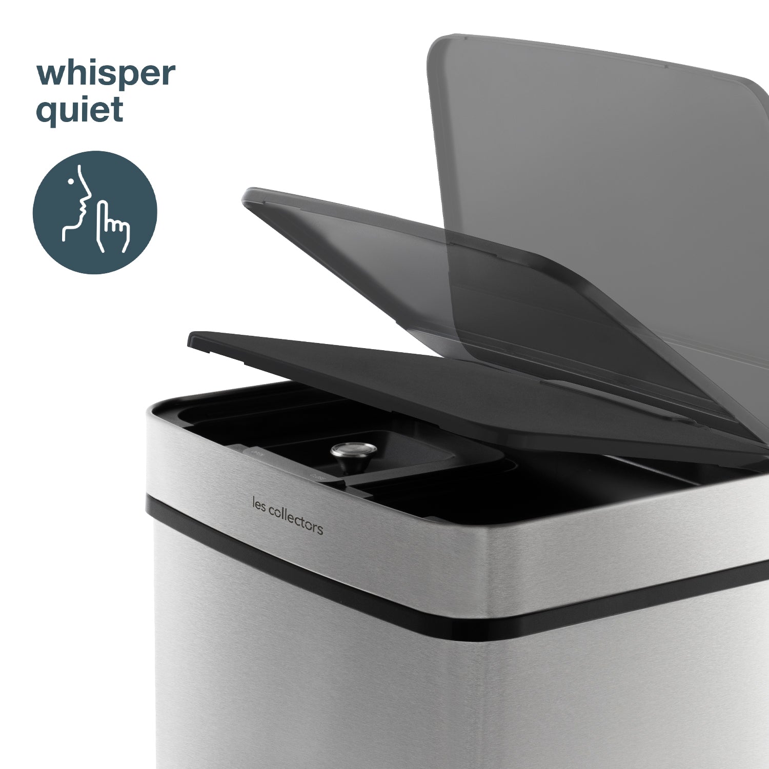 Poubelle de tri 47+11+11L