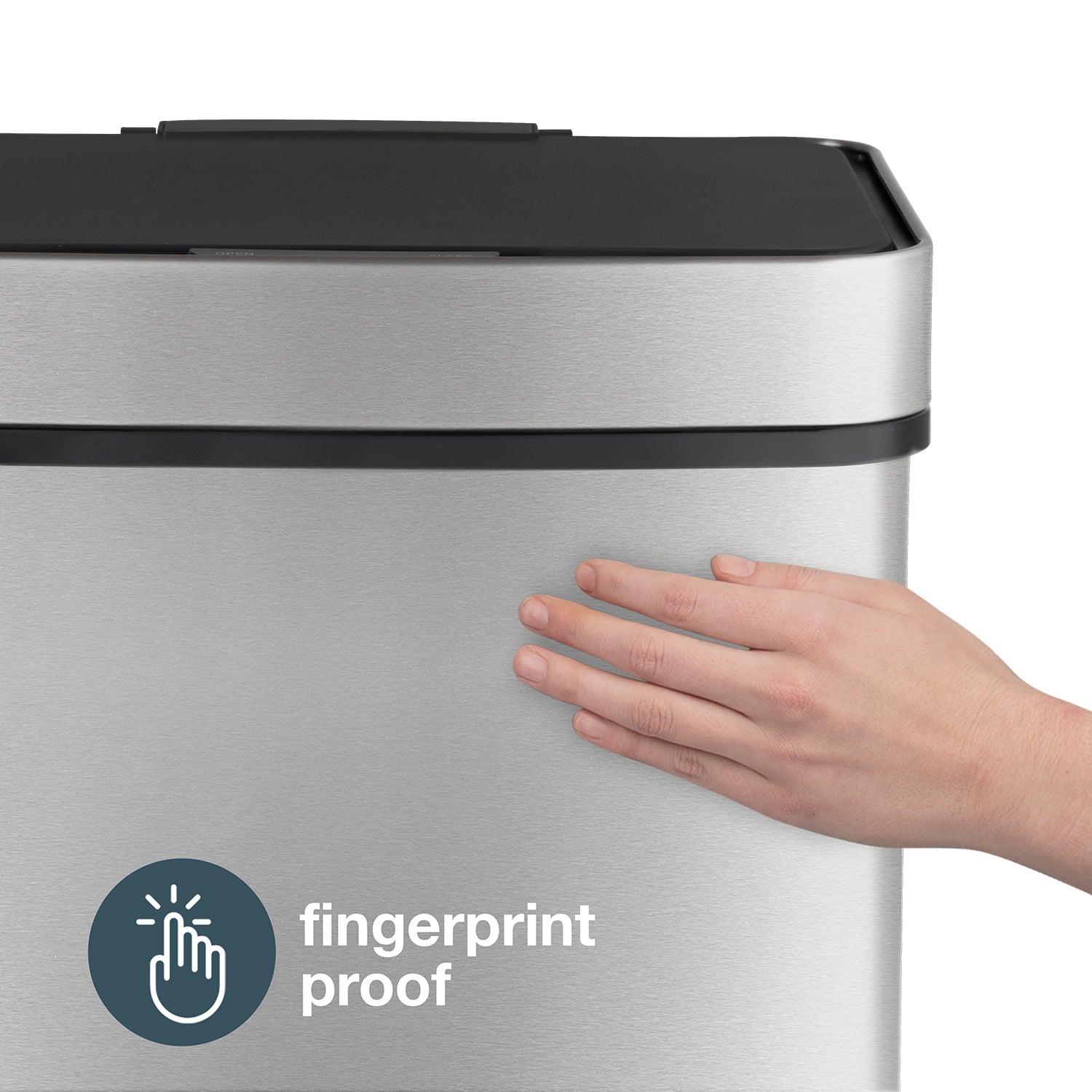 Poubelle de tri 47+11+11L