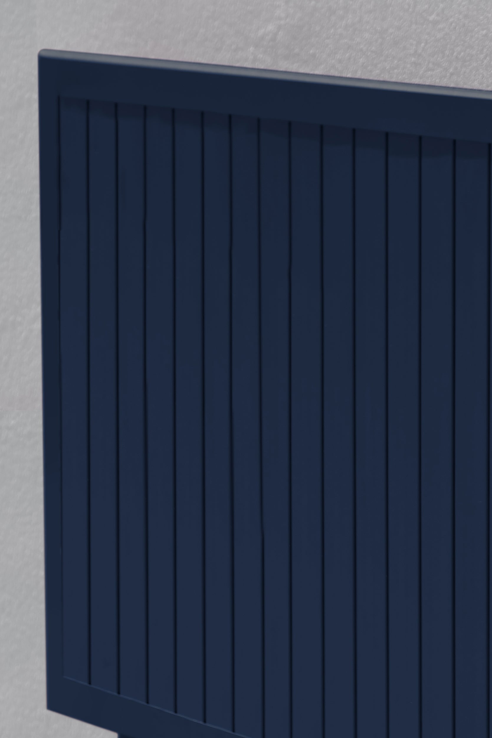 Table de jardin pliante MARIUS (140x80 cm) en aluminium - BLEU NUIT