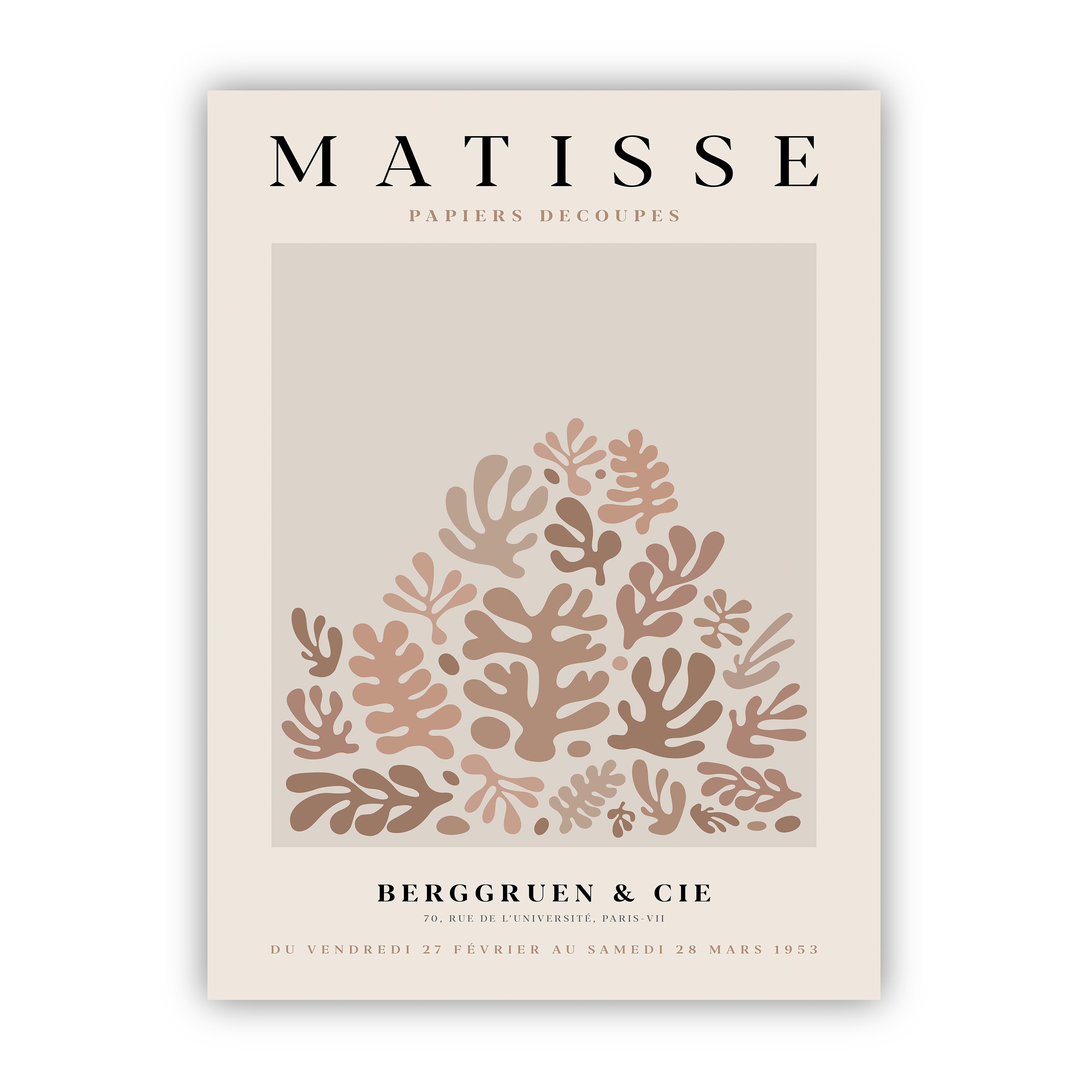 Affiche Matisse estampe I