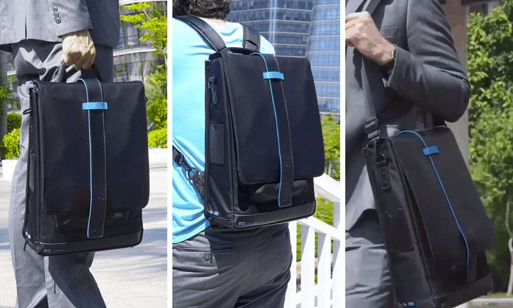 Moovy Bag: sac à dos High Tech avec station de charge