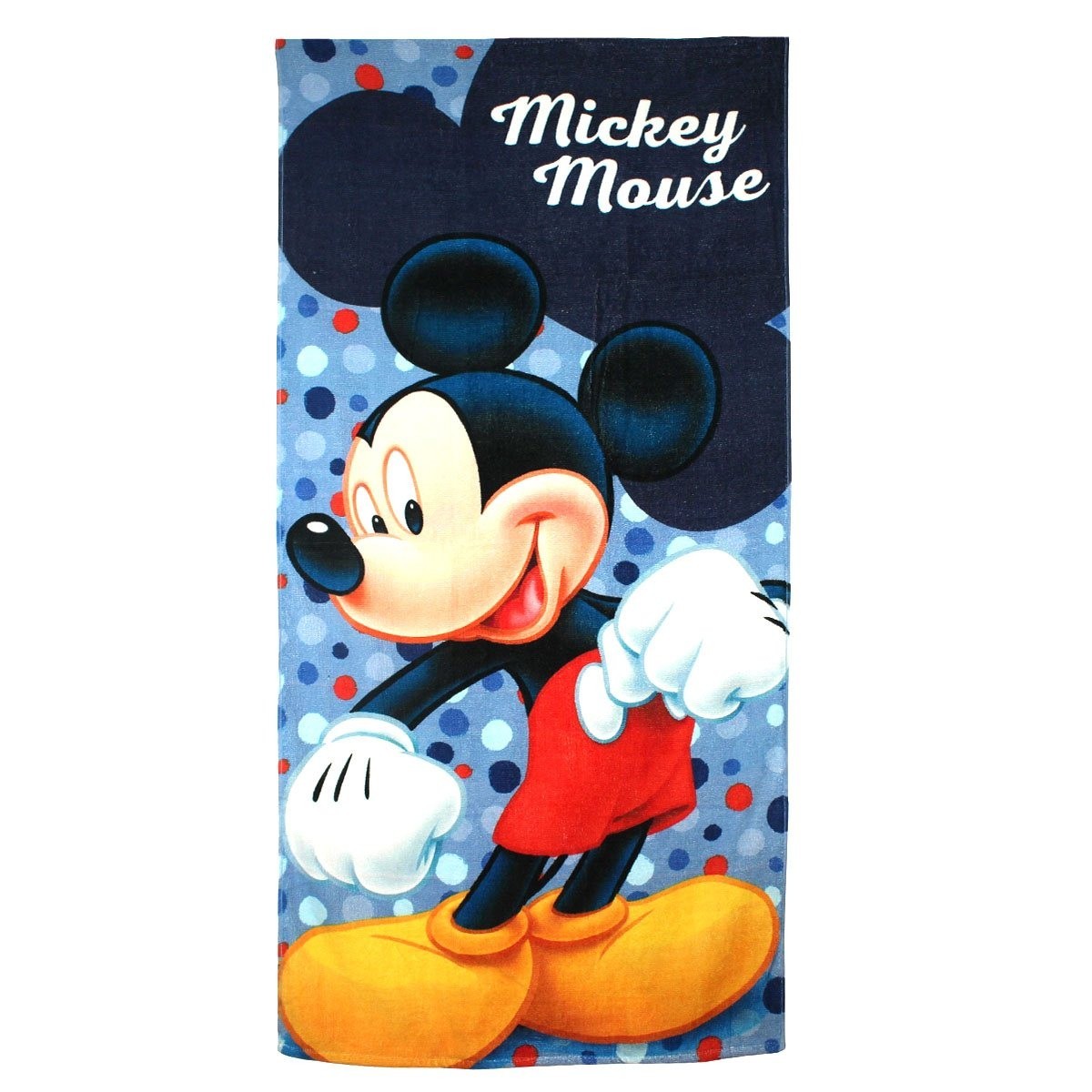 Serviette mickey 70x140cm, Bleu