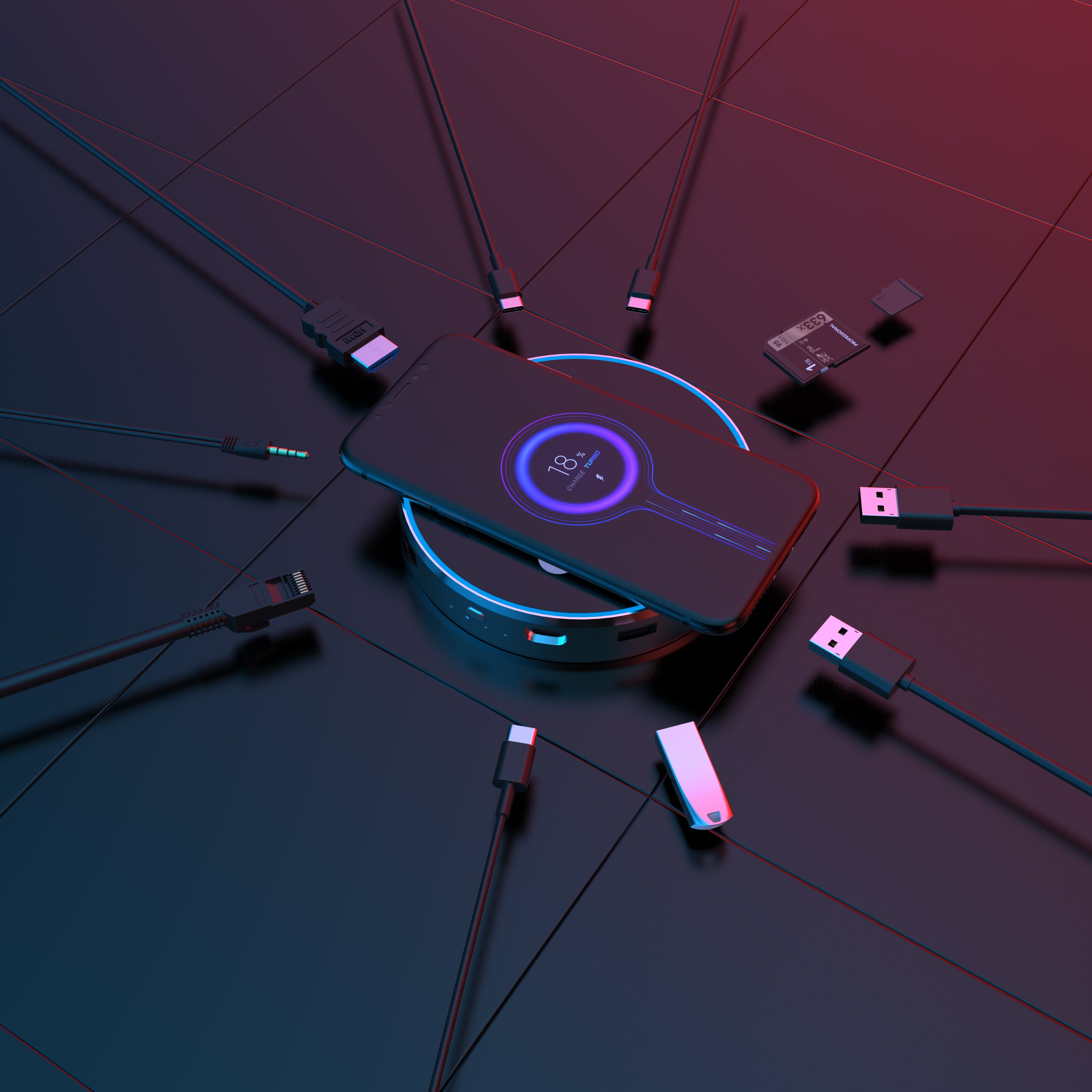 MoovyGo Hub 12 en 1