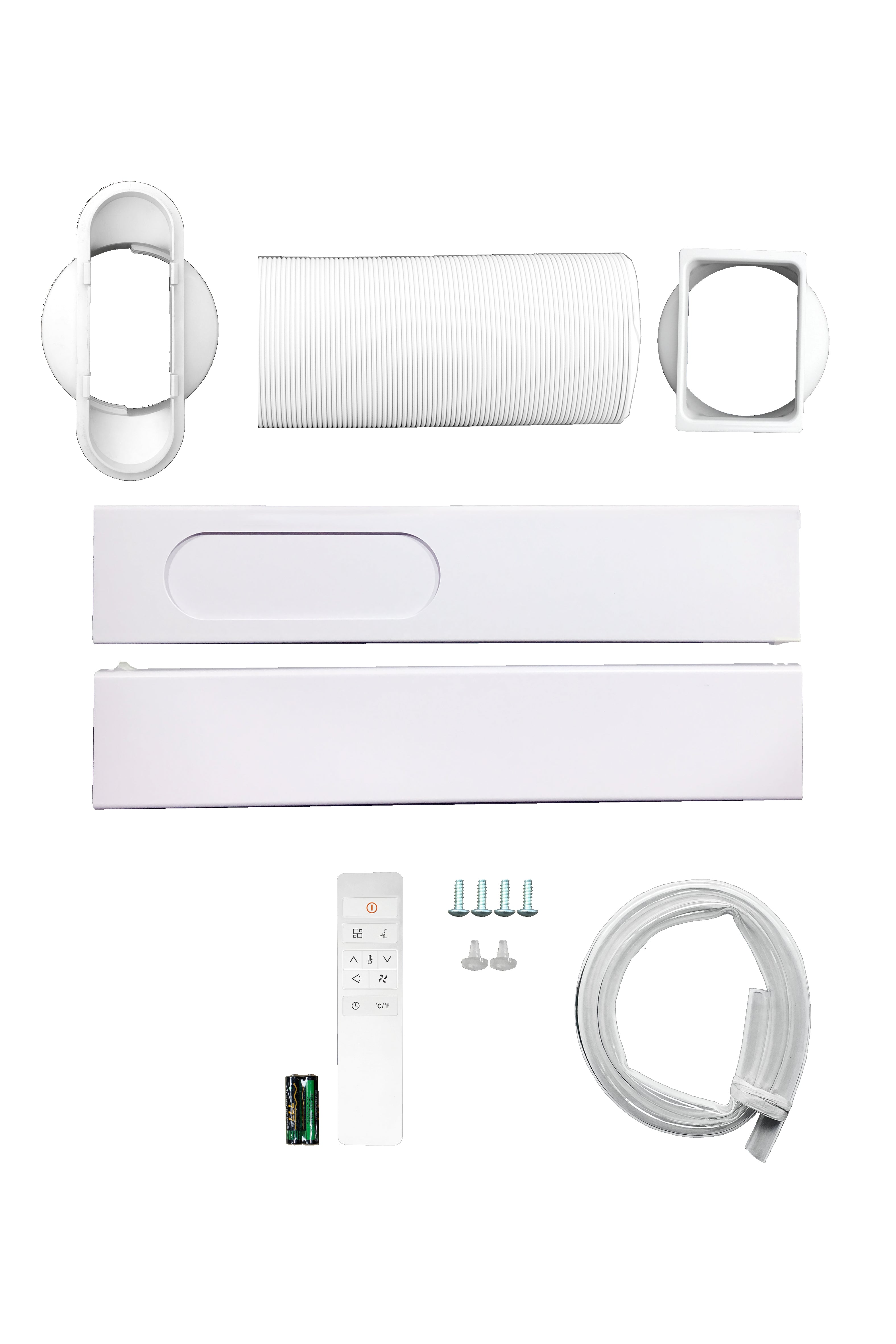 Climatiseur Mobile Blanc reversible Chaud/Froid 7000BTU Classe A