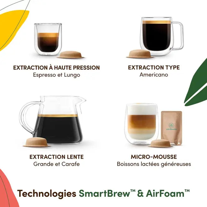 Machine NEO Latte noire