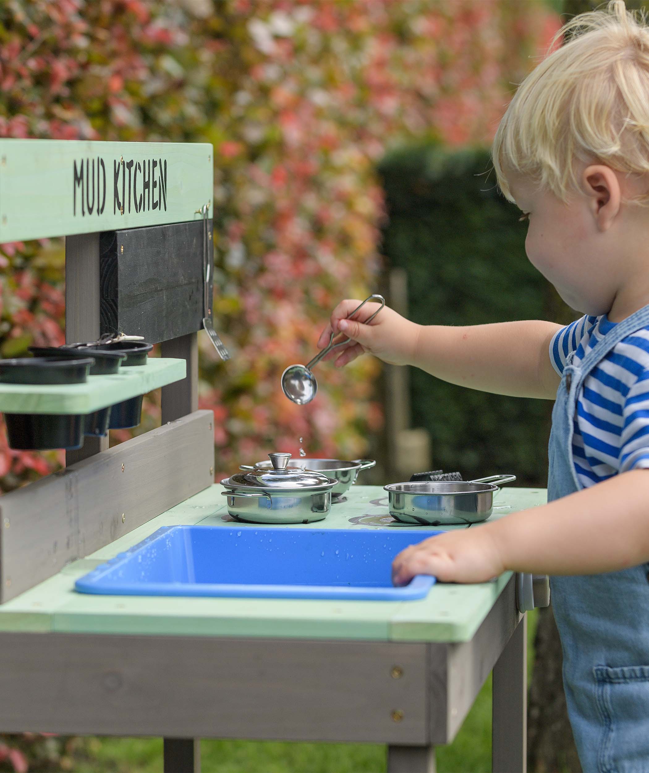 Cuisine en bois pour enfants - Mudkitchen standard