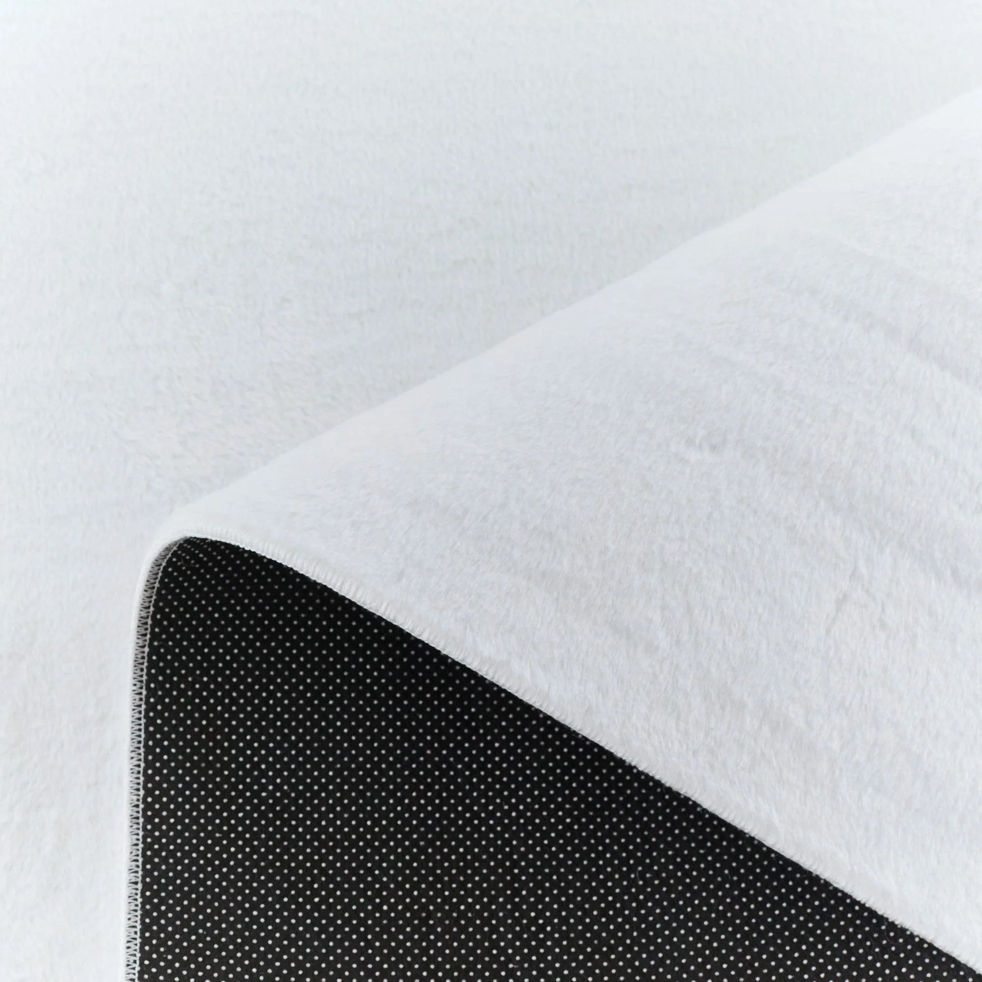 Tapis ultra doux blanc - Nuva