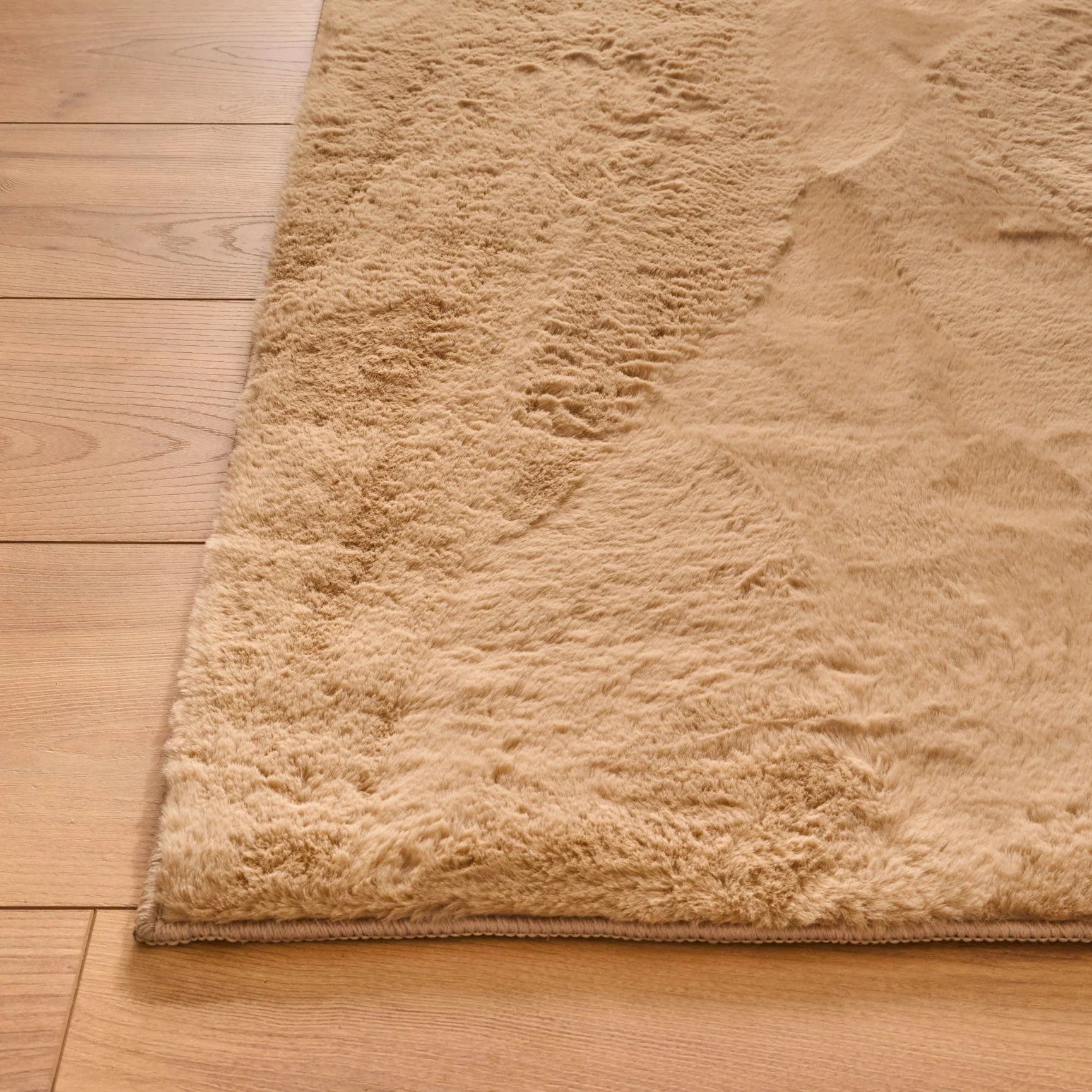Tapis ultra doux beige- Nuva