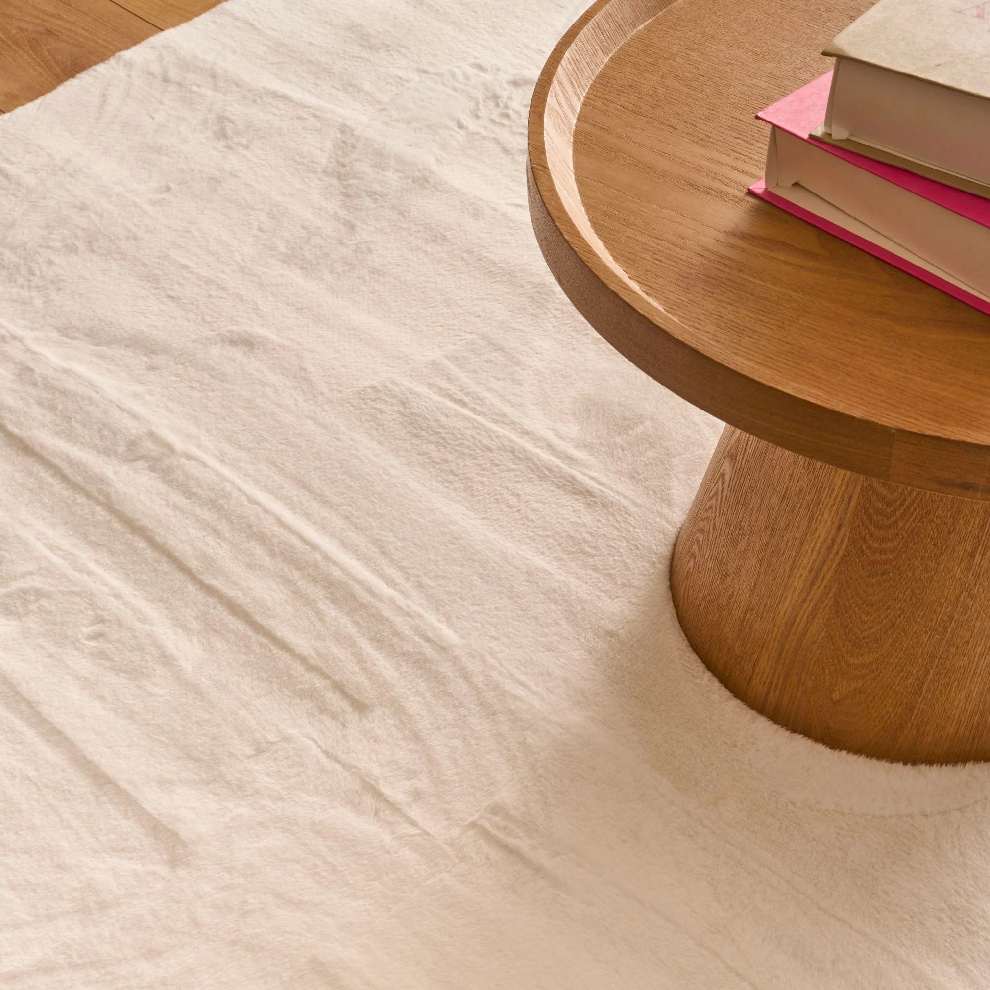 Tapis ultra doux blanc - Nuva