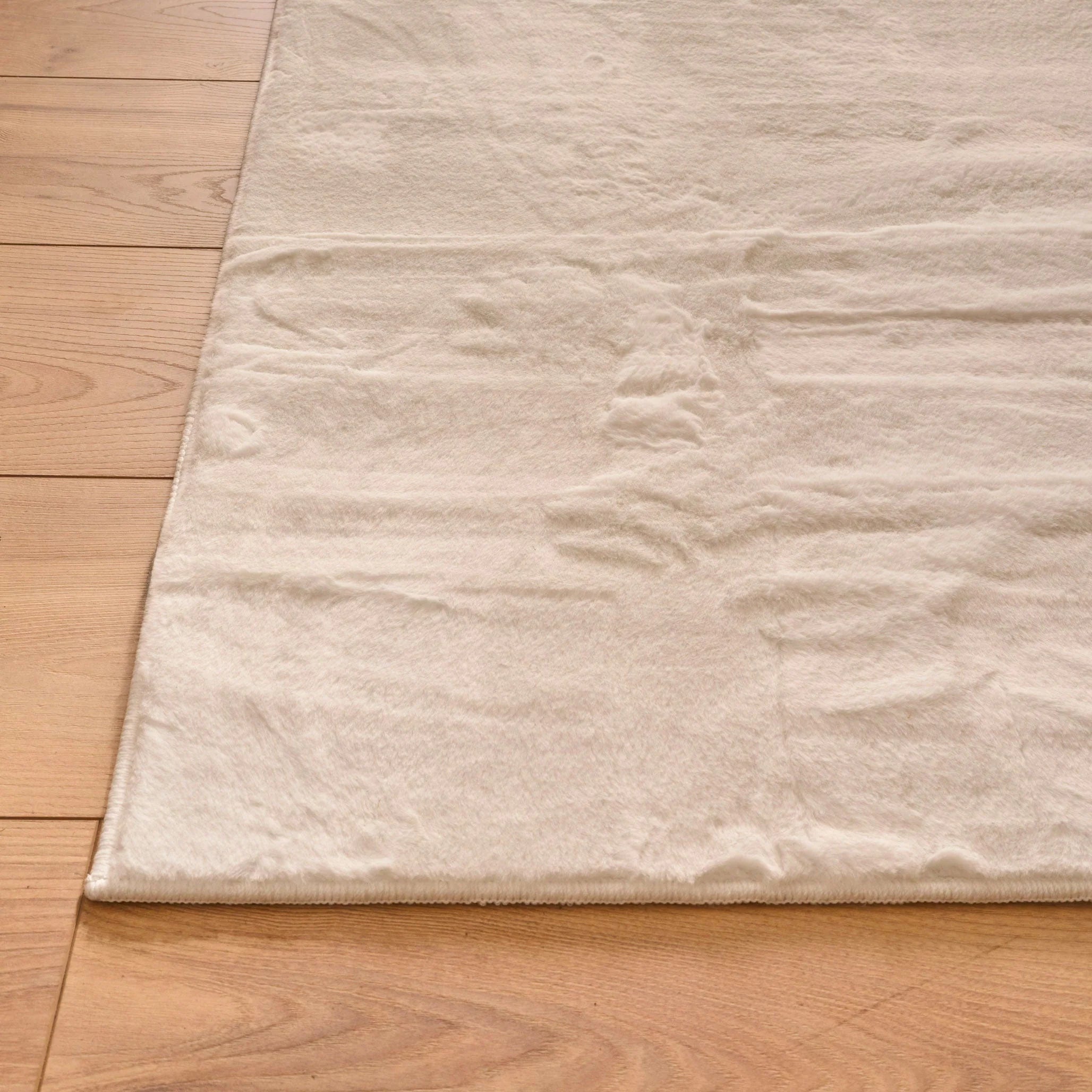 Tapis ultra doux blanc - Nuva
